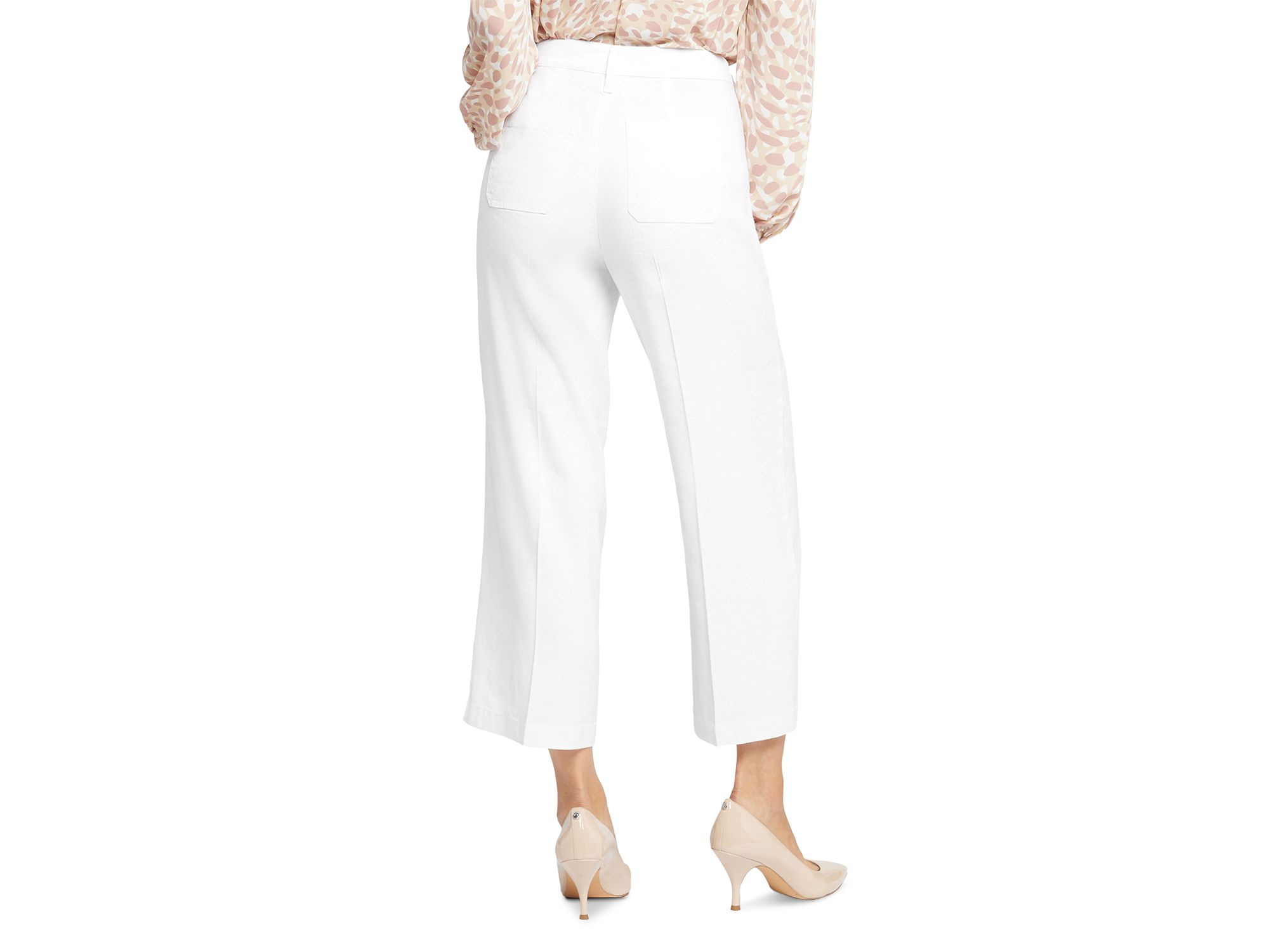 Wide Leg Cropped Pants — Image 5