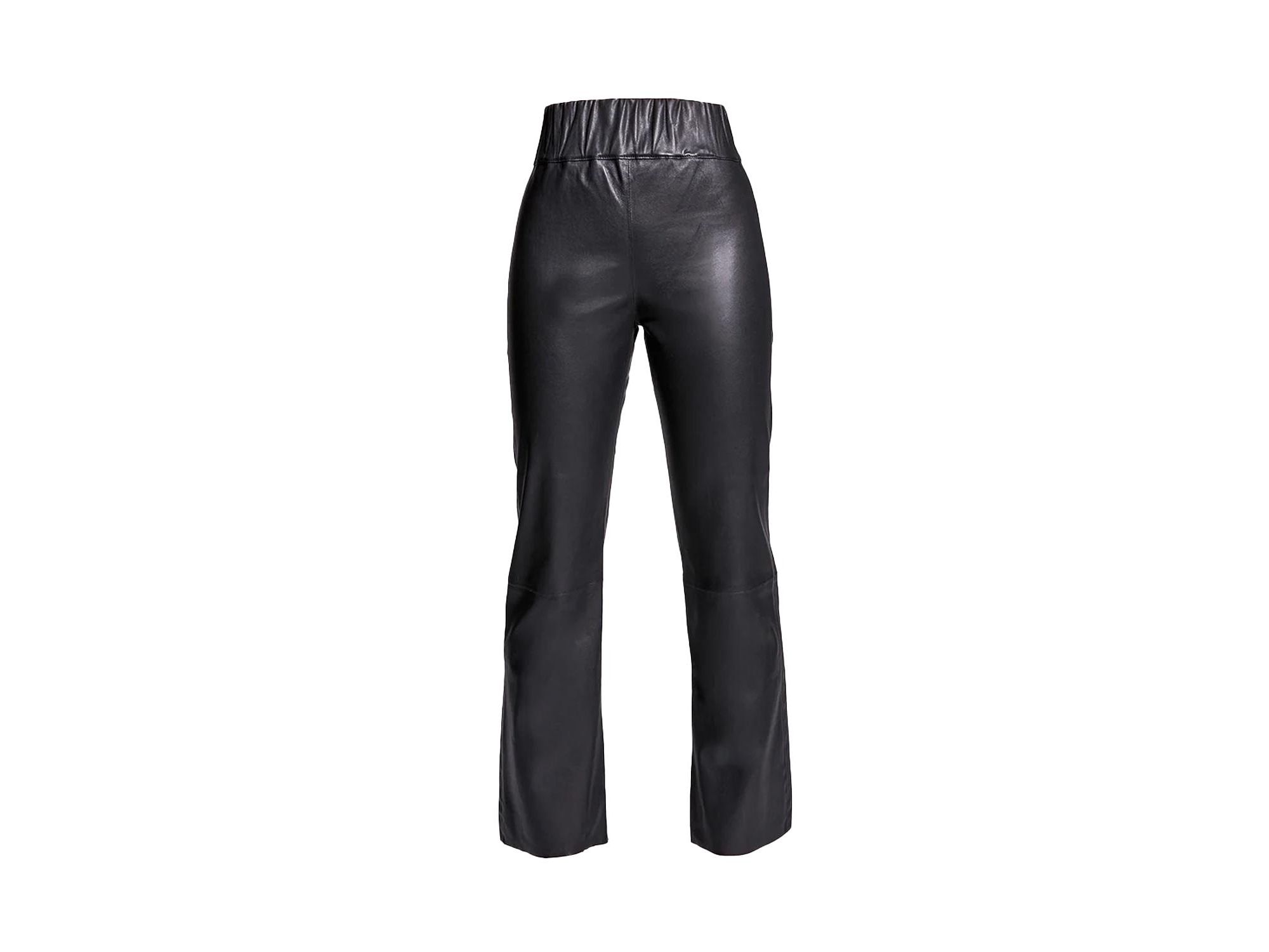 Reagan Stretch Leather Leggings — Image 5