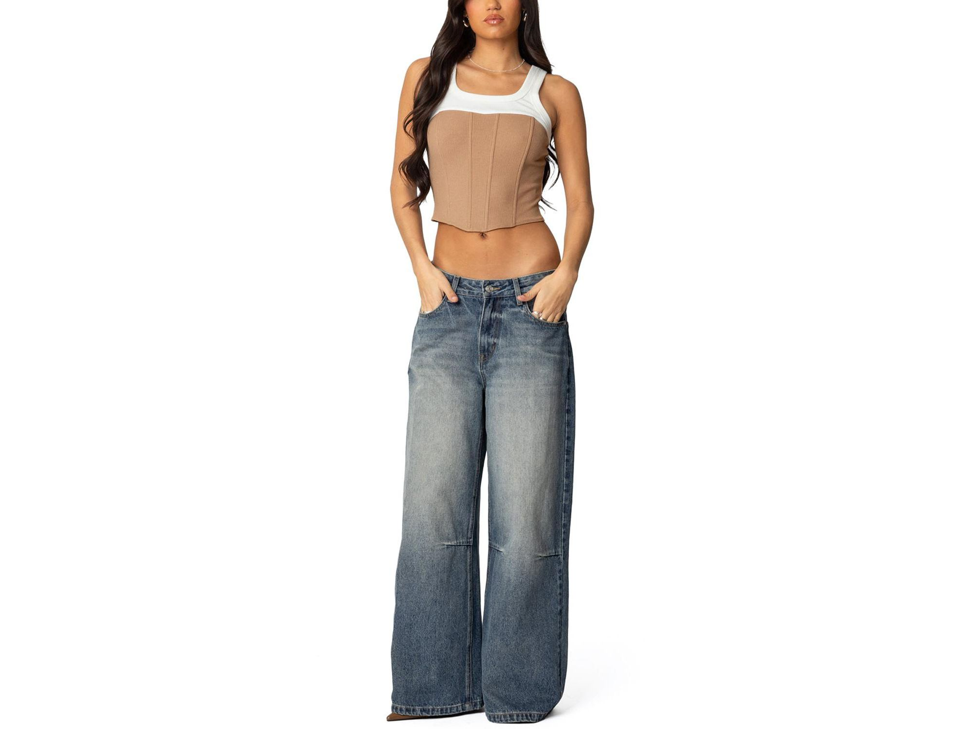 Ila Contrast Layered Corset — Image 3