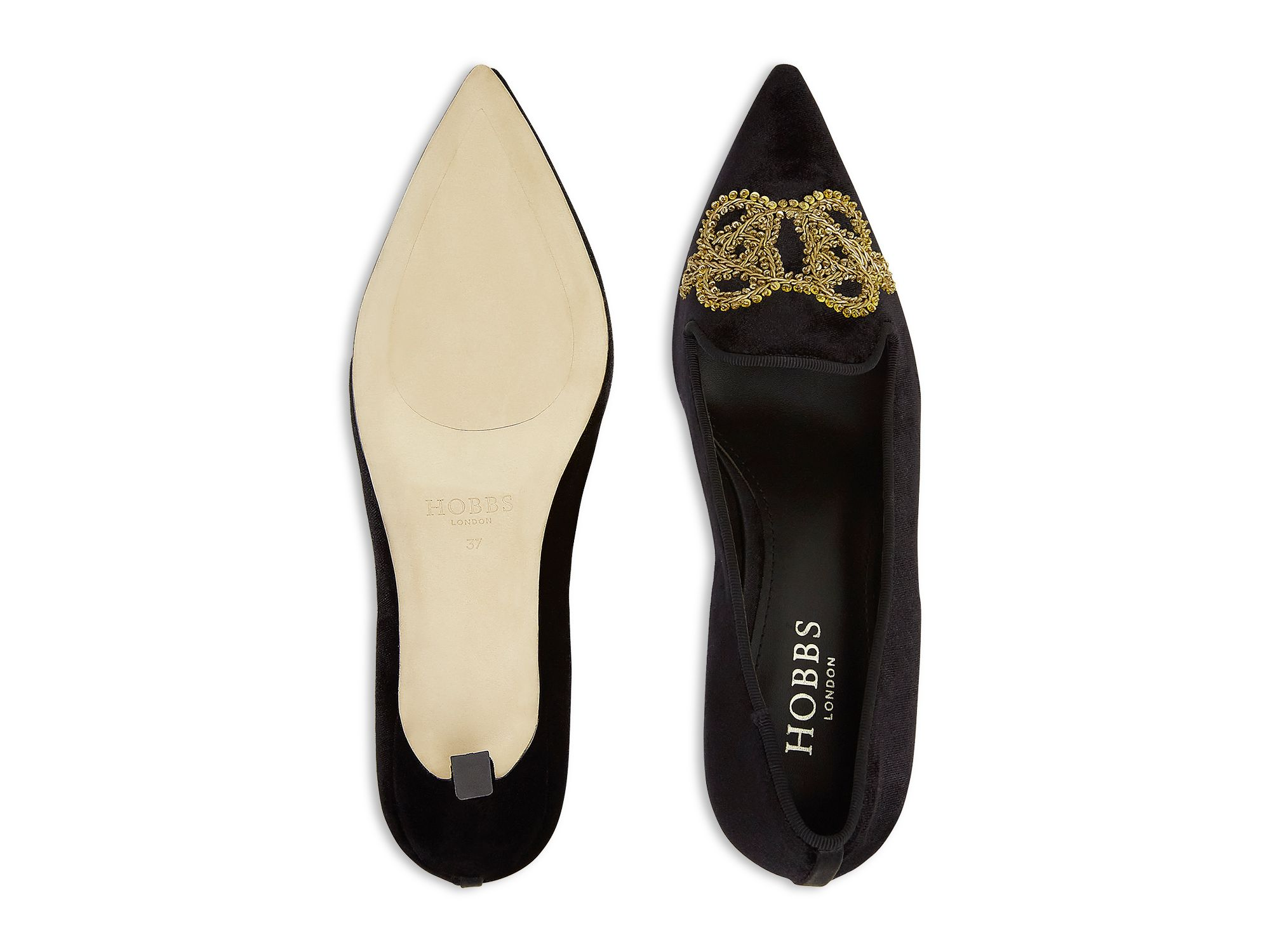 Women's Keston Court Pointed Toe Kitten Heel Pumps — Image 3