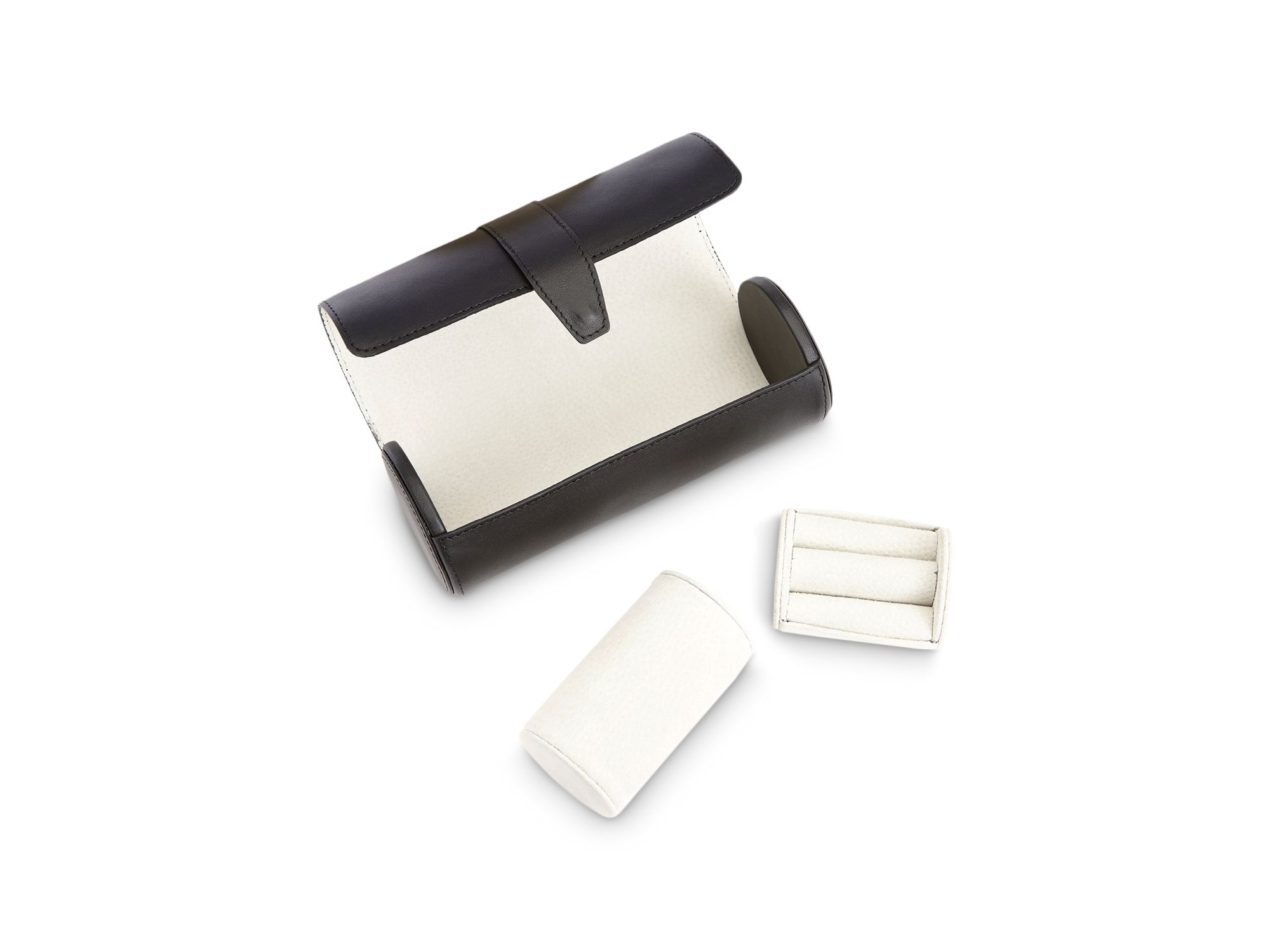 Leather Watch Roll & Cufflink Storage Case — Image 4