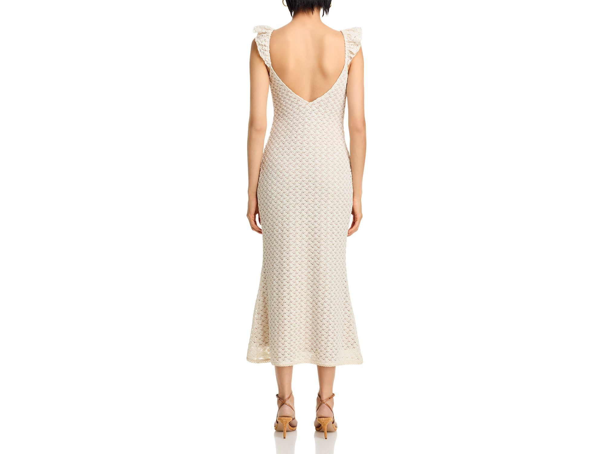 Crocheted Midi Dress — Image 4