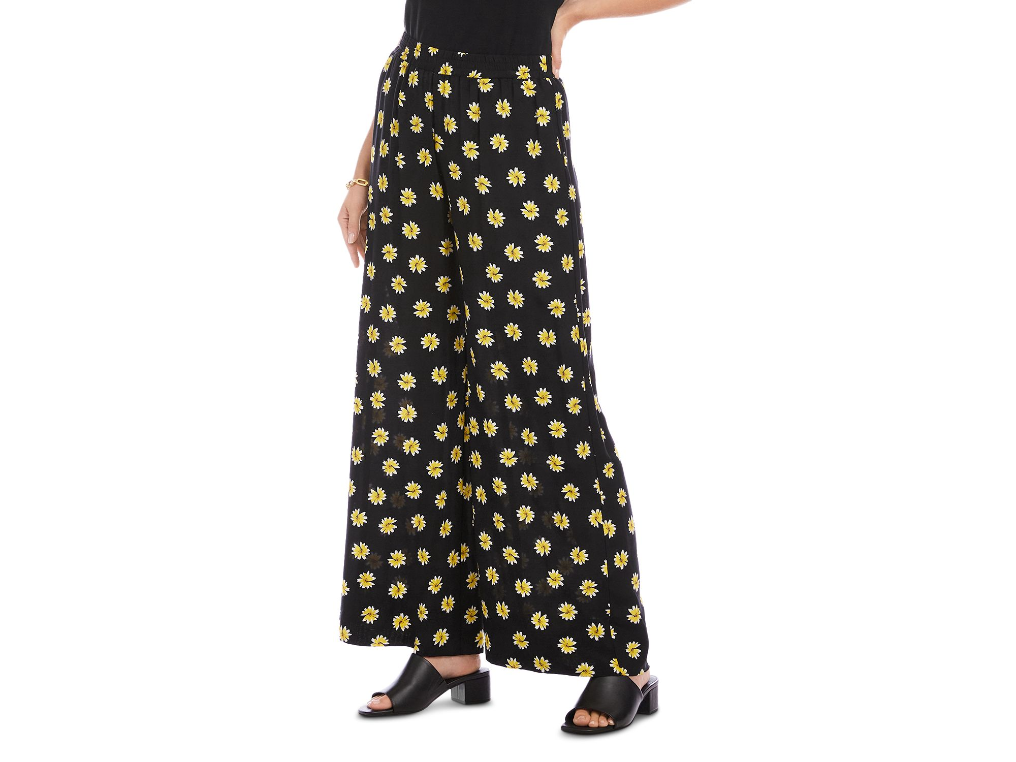 Wide Leg Pull On Pants — Image 4