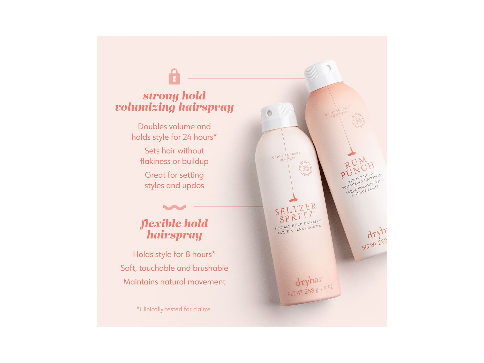 Seltzer Spritz Flexible Hold Hairspray — Image 5