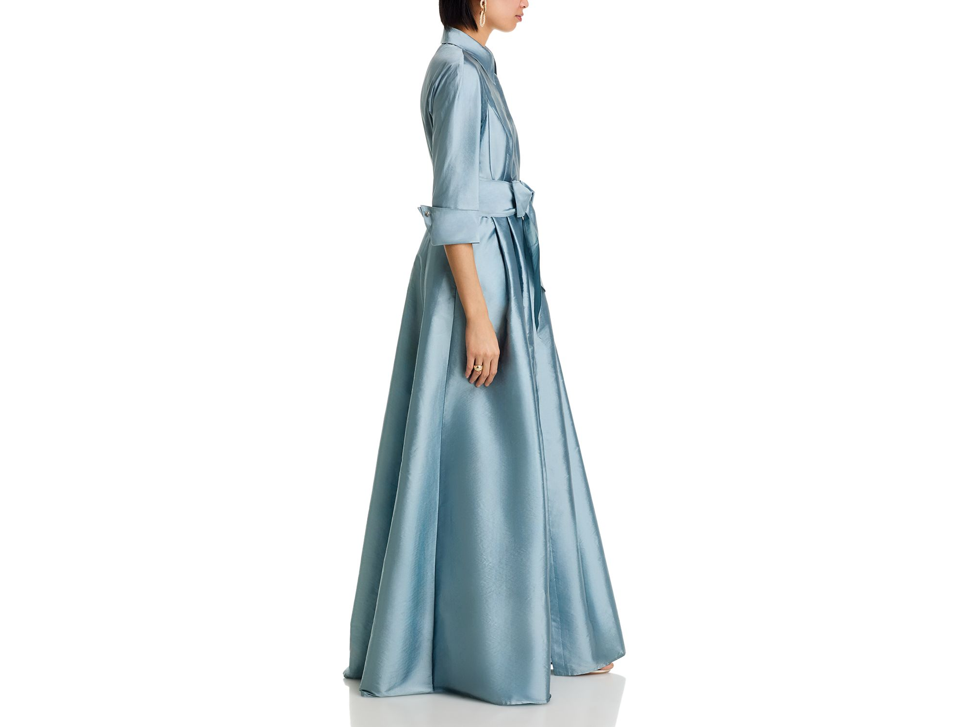 Taffeta Shirt Waist Gown — Image 5