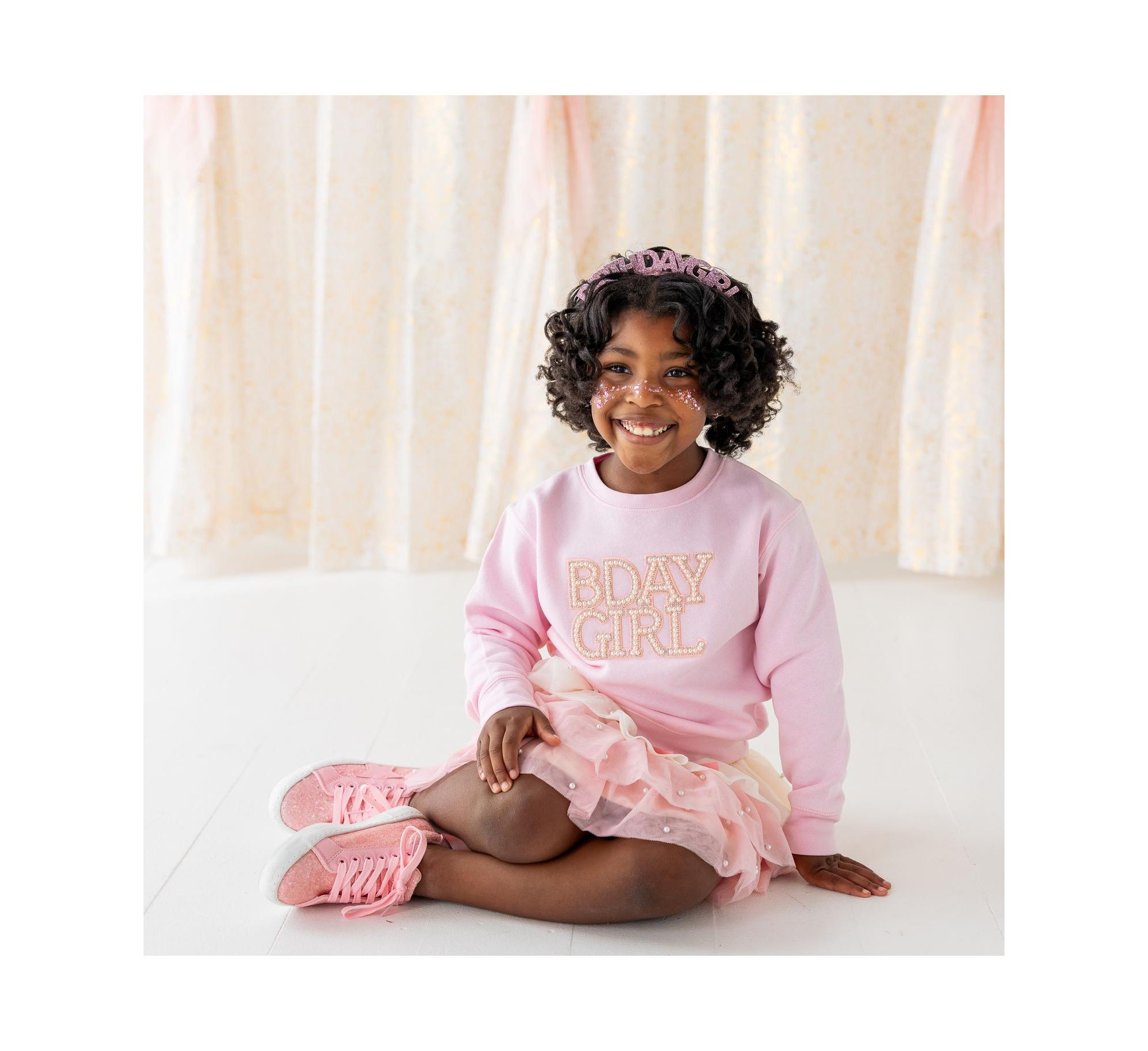 Girls' Pretty Pearl Petal Tutu - Big Kid — Image 4