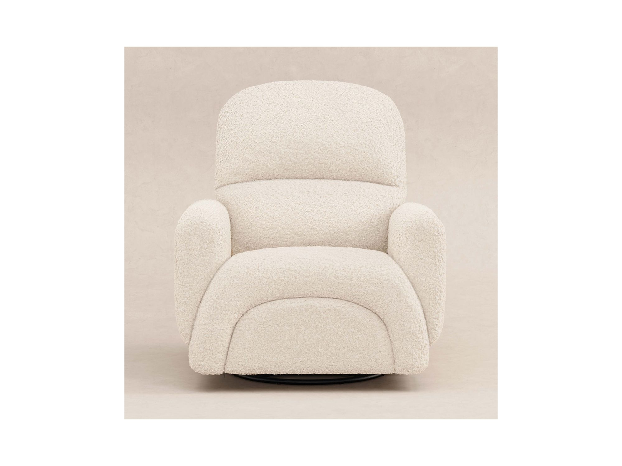Rainbow Recliner and Swivel Glider in Teddy Loop — Image 9