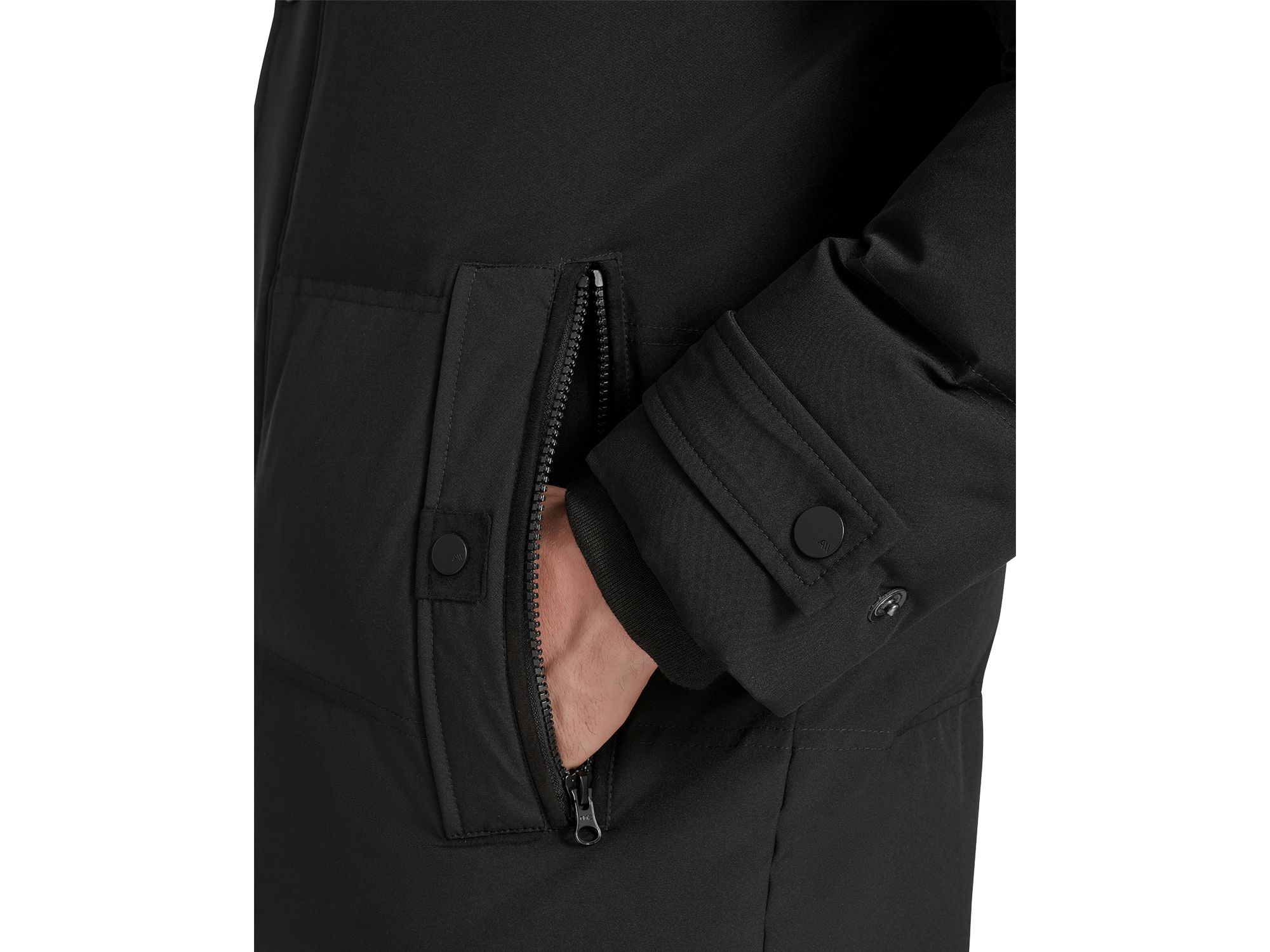 Rummel Hooded Stadium Coat — Image 6