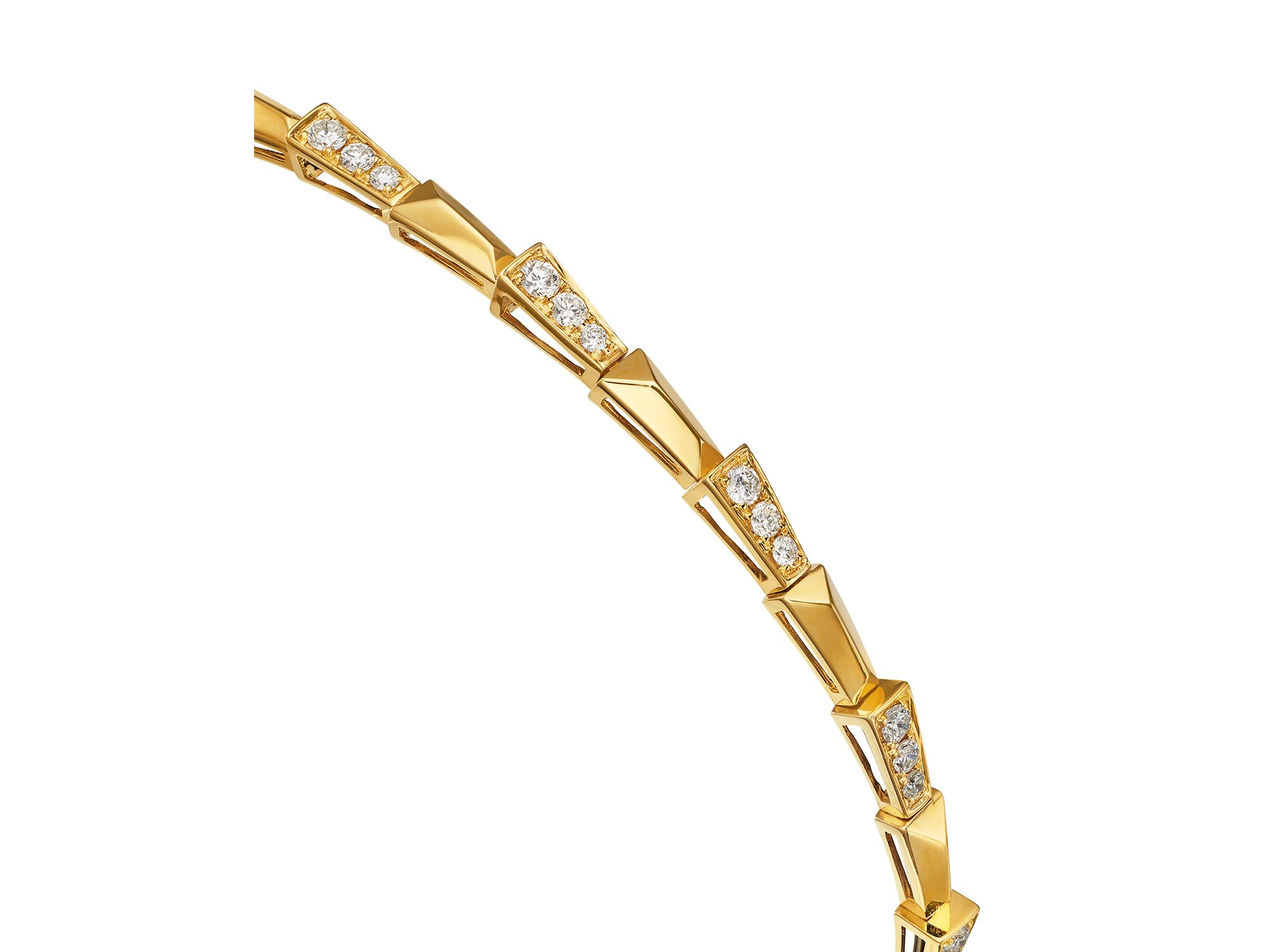Diamond Bracelet in 14K Yellow Gold, 0.38 tcw — Image 3