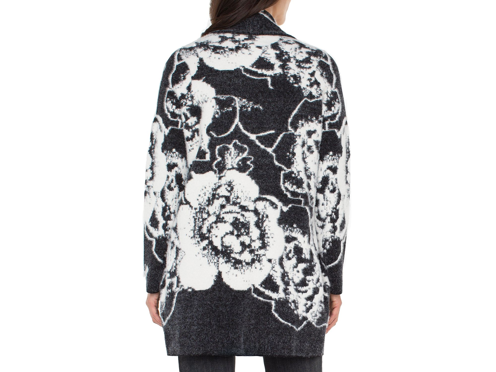 Shawl Collar Open Cardigan — Image 4