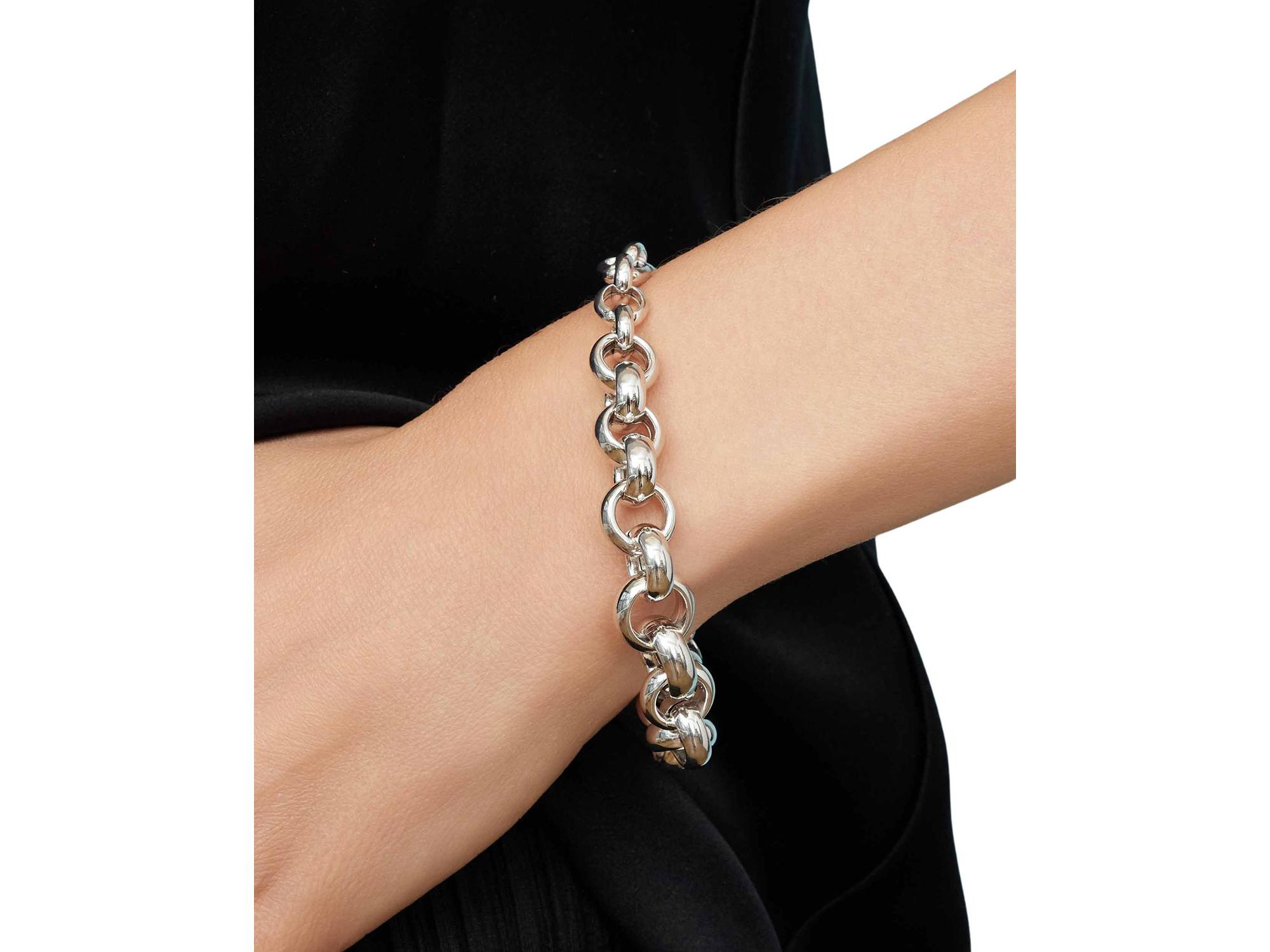 Sterling Roll With It Rolo Bracelet — Image 3