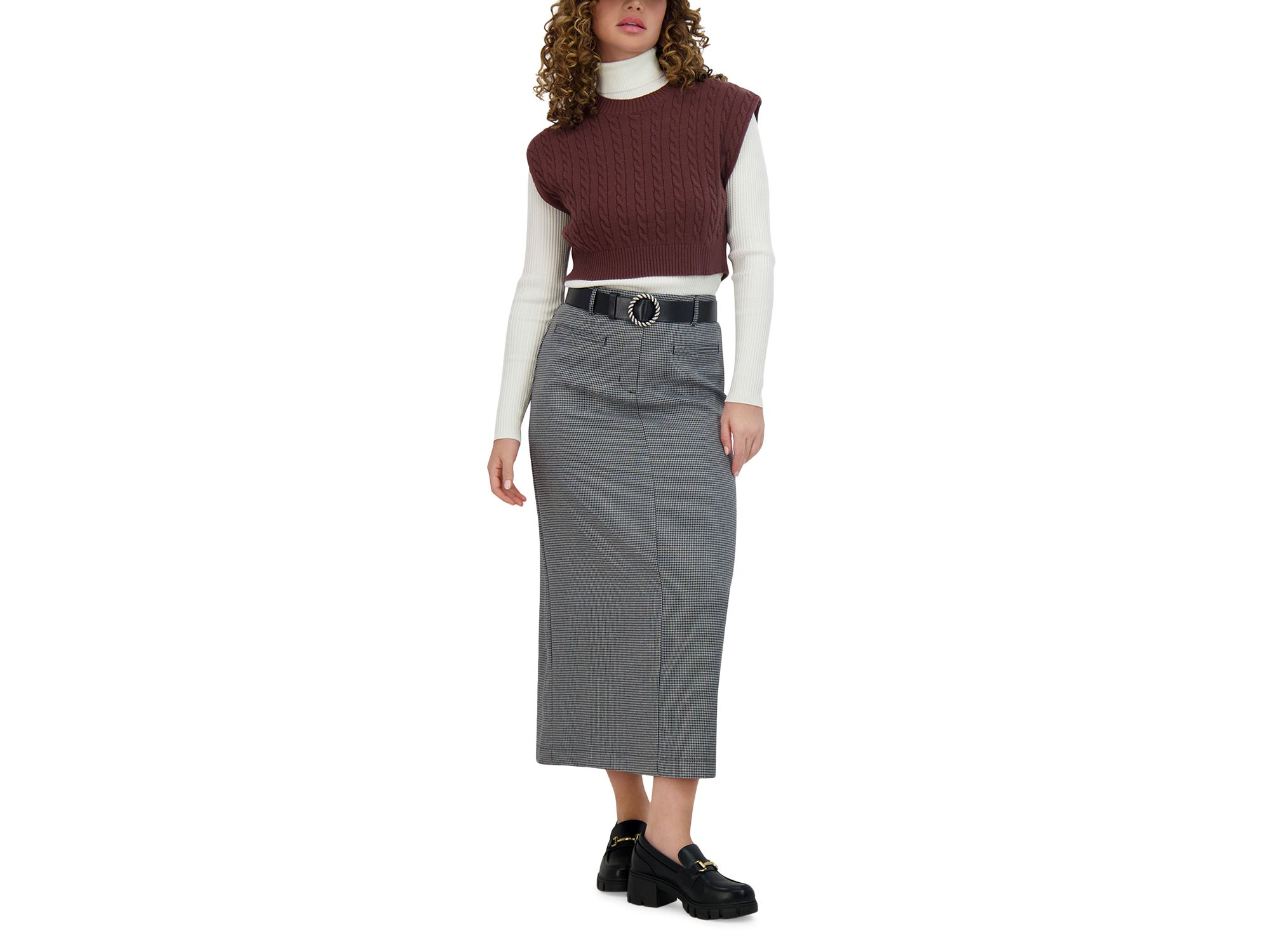 Cable Knit Vest — Image 4