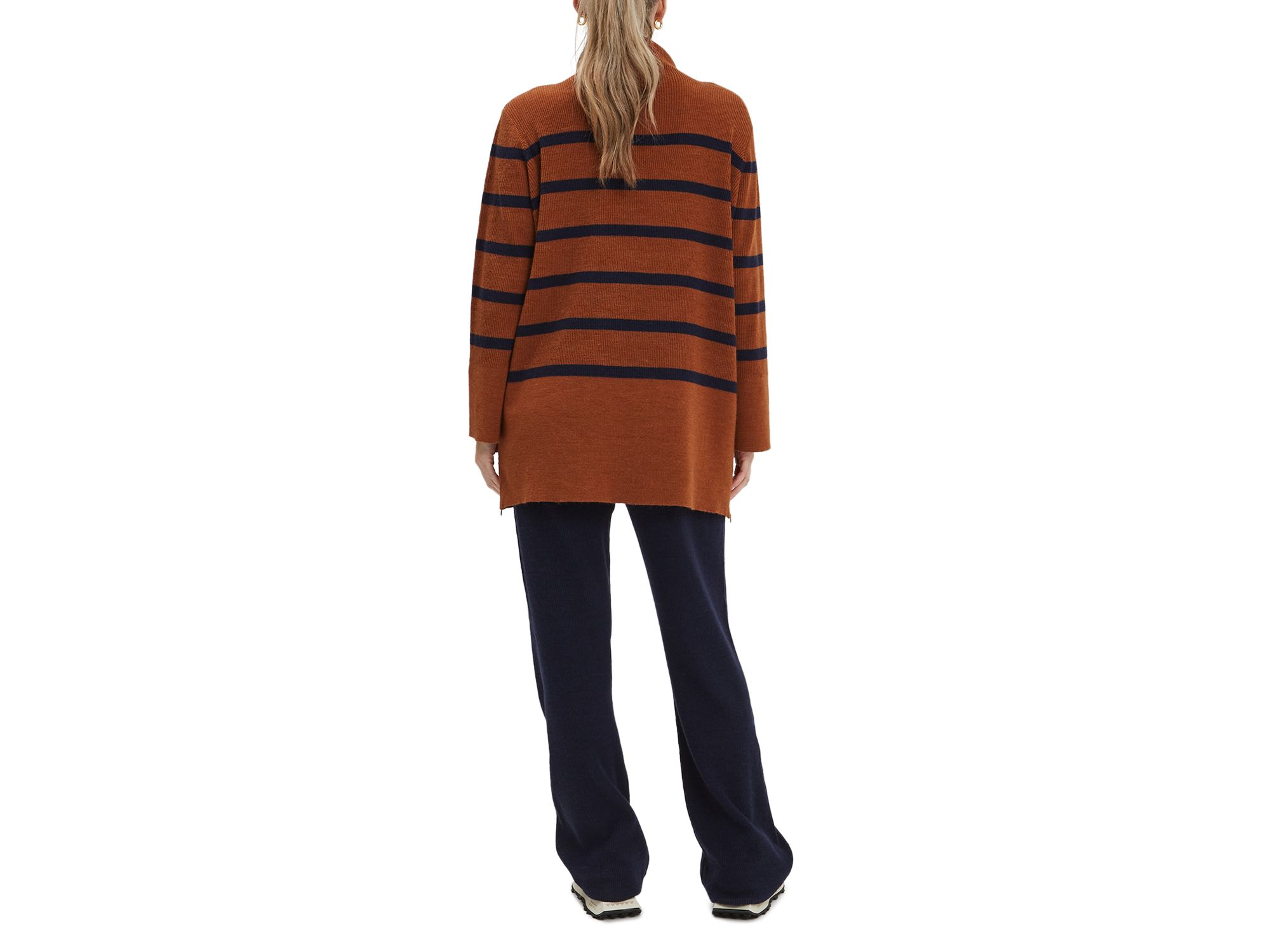 Sarabeth Striped Nursing Sweater — Image 3