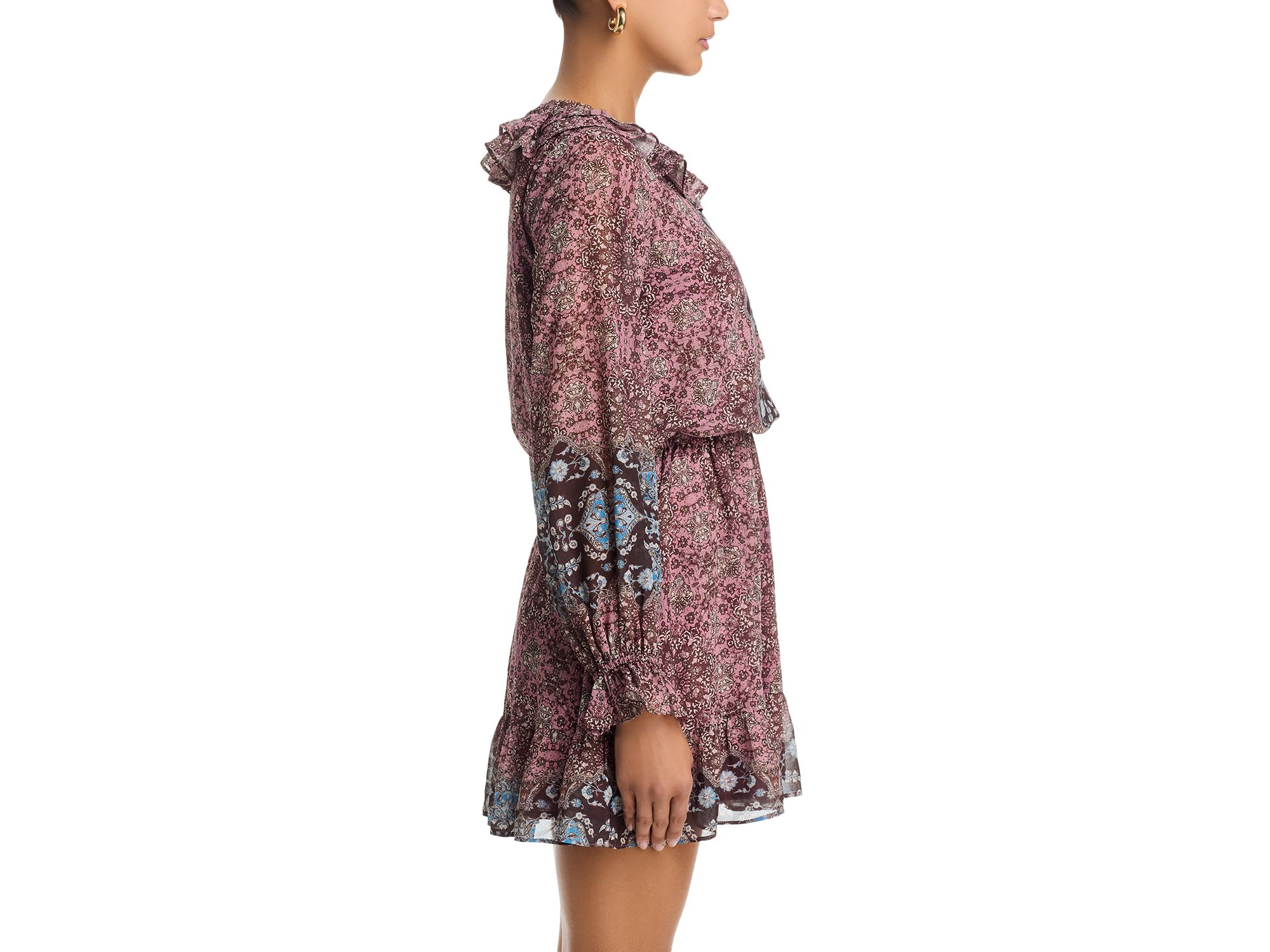 Ruffled Mini Dress - Exclusive — Image 4