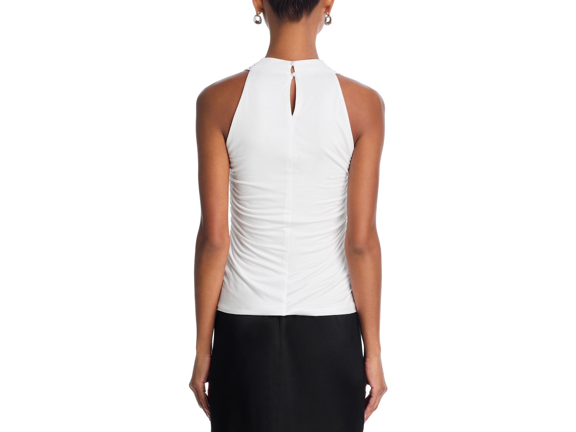 Gibson Ruched Jersey Top — Image 3