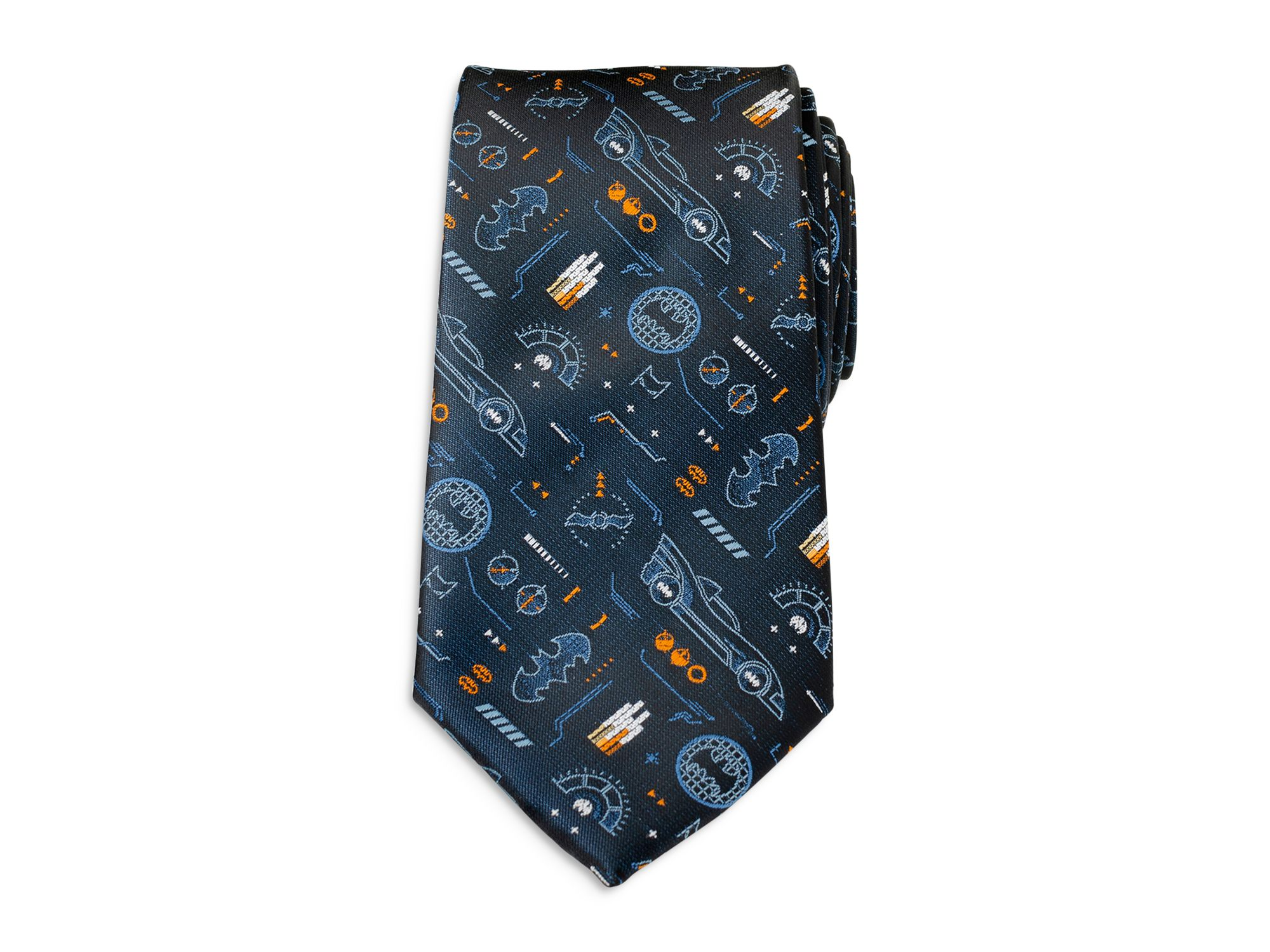 Batman Batmobile Silk Tie — Image 4