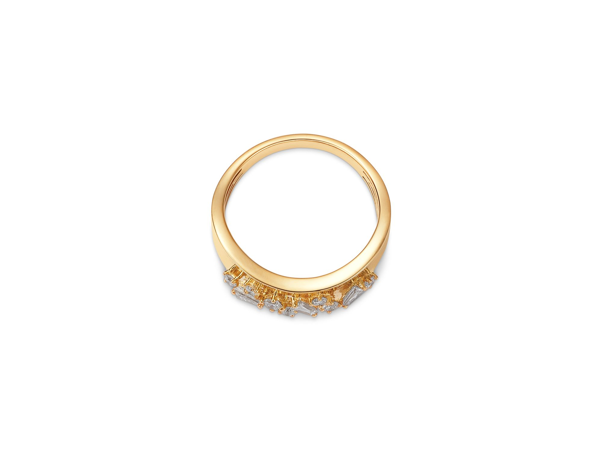 Diamond Scattered Band in 14K Yellow Gold, 0.4 tcw — Image 3