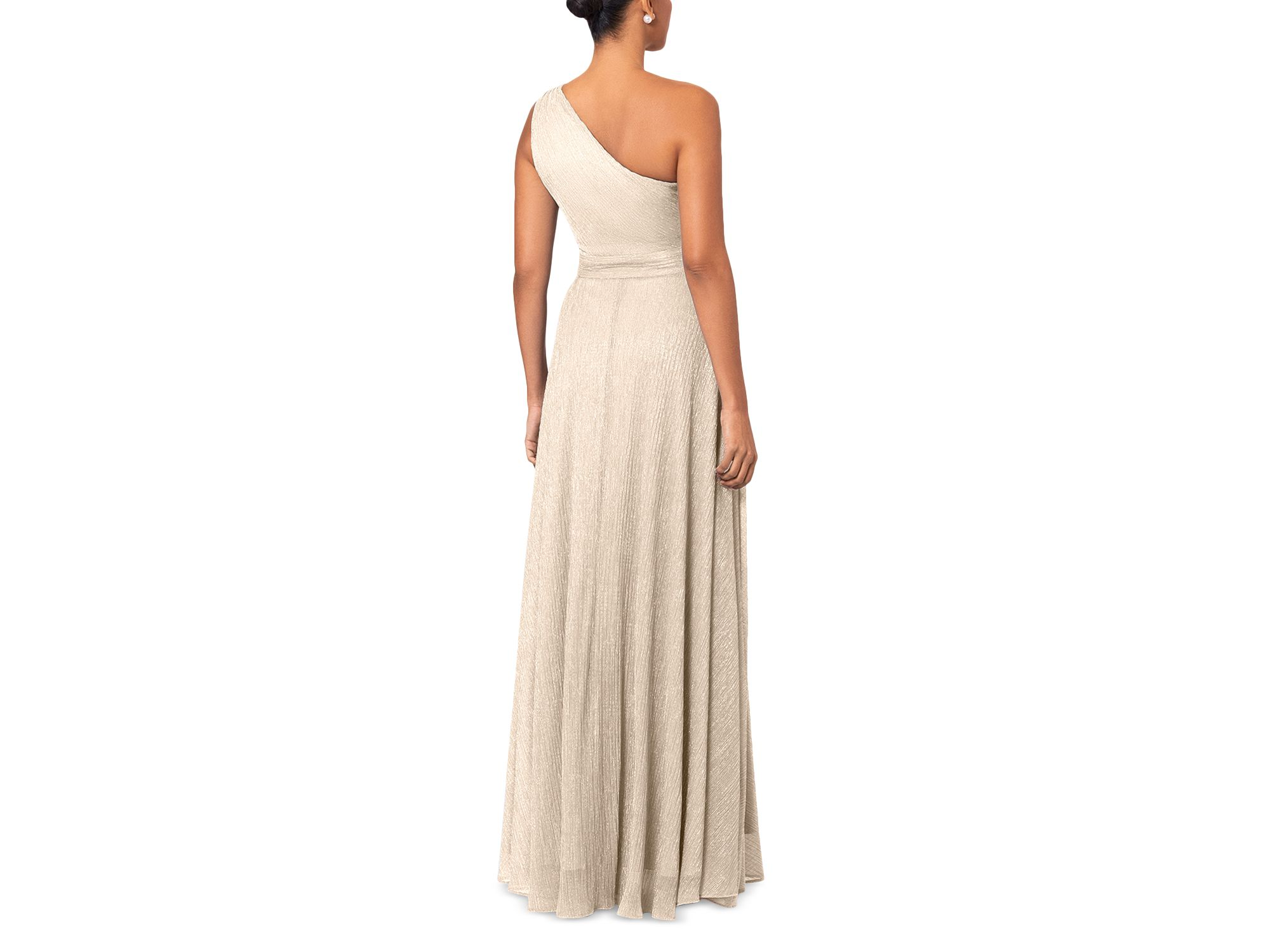 One Shoulder Evening Gown — Image 4