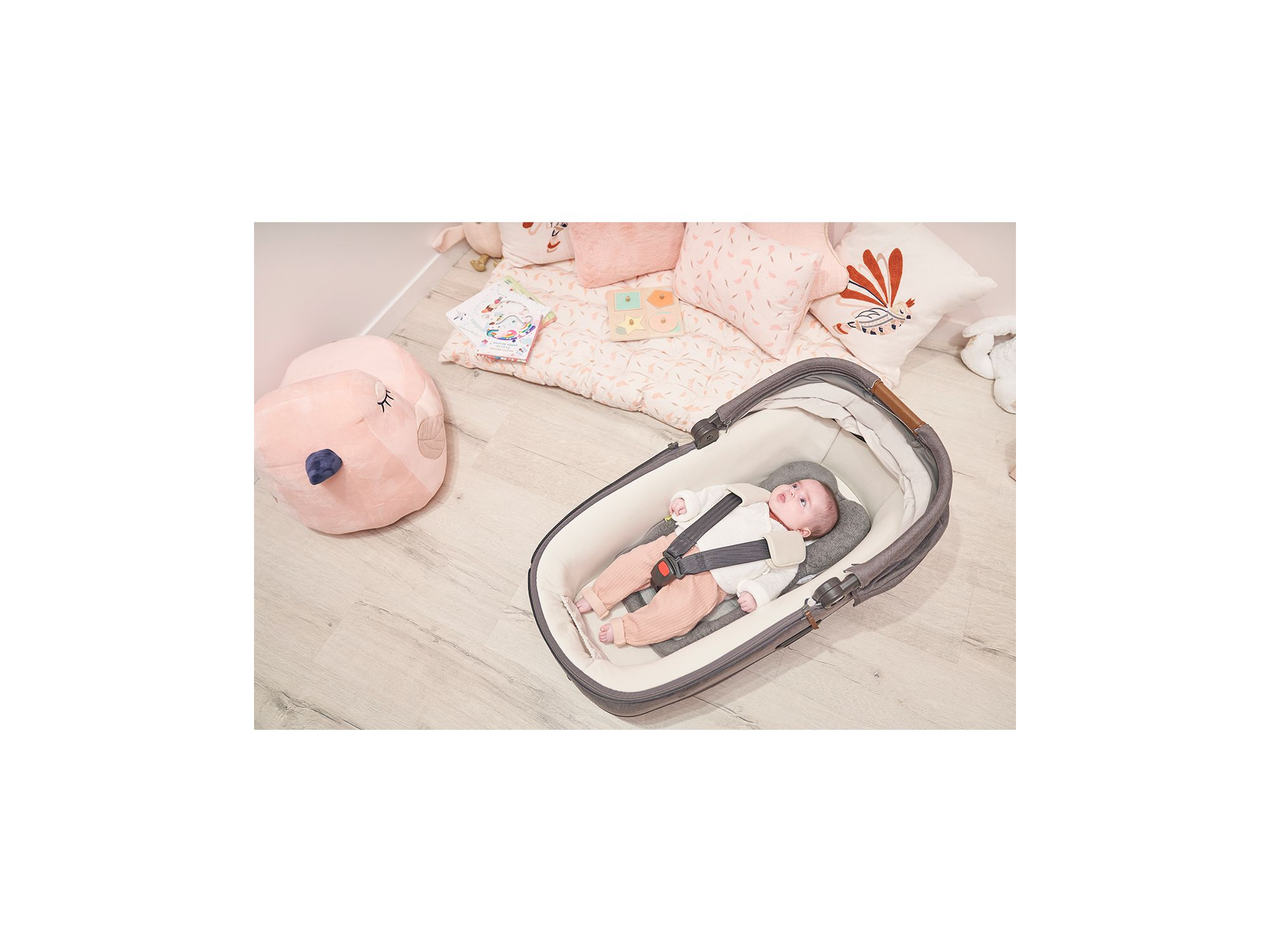 Cozymorpho Smokey Car Seat Insert - Baby — Image 5