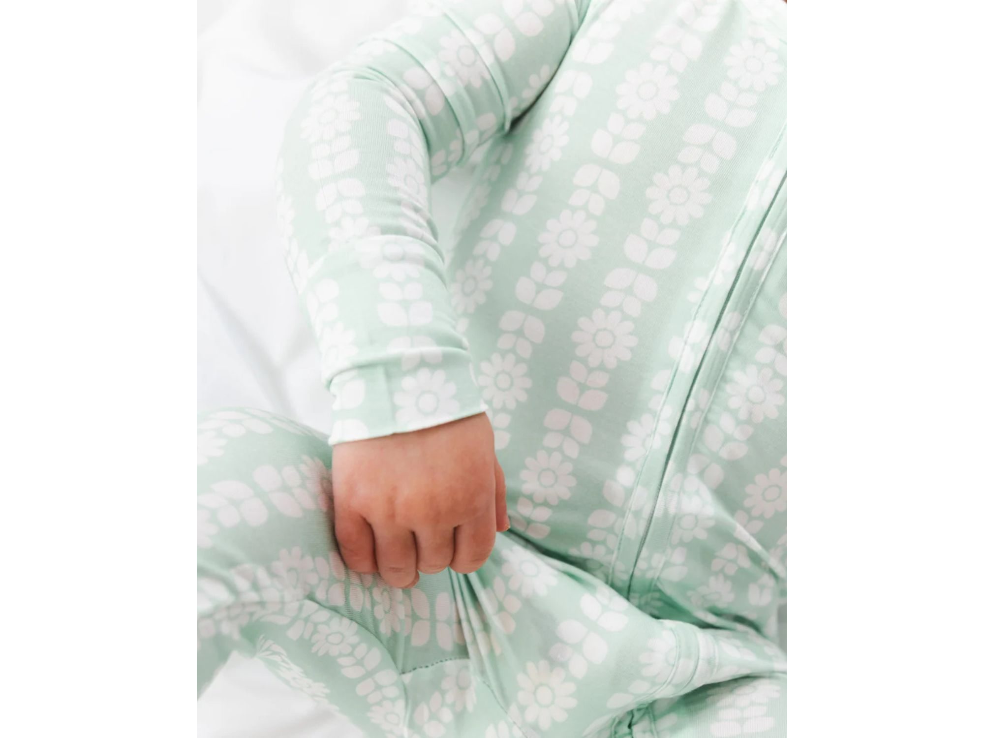 Girls' Mint Meadows Bamboo Sleeper - Baby — Image 3