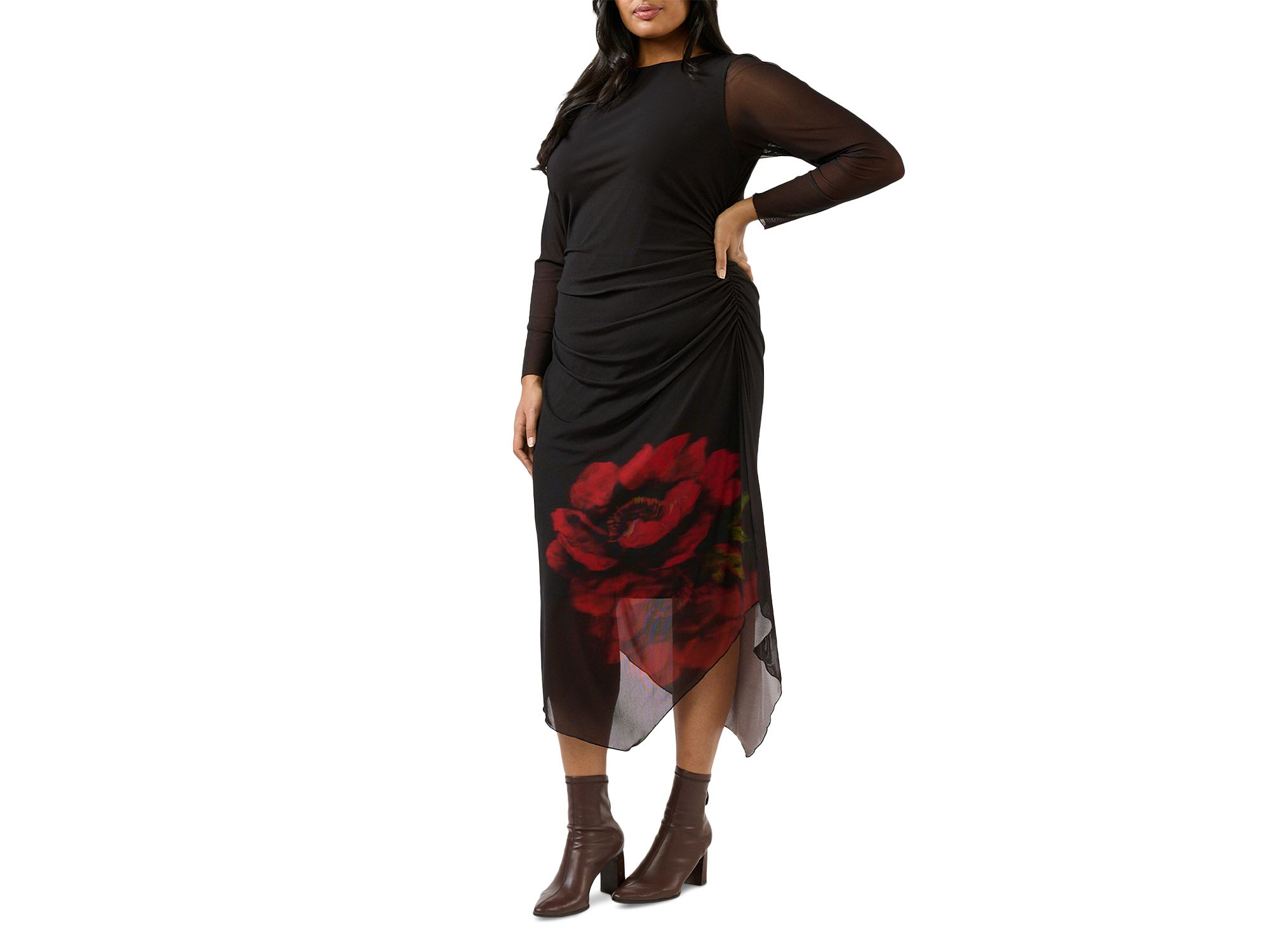 Raya Asymmetric Dress — Image 4