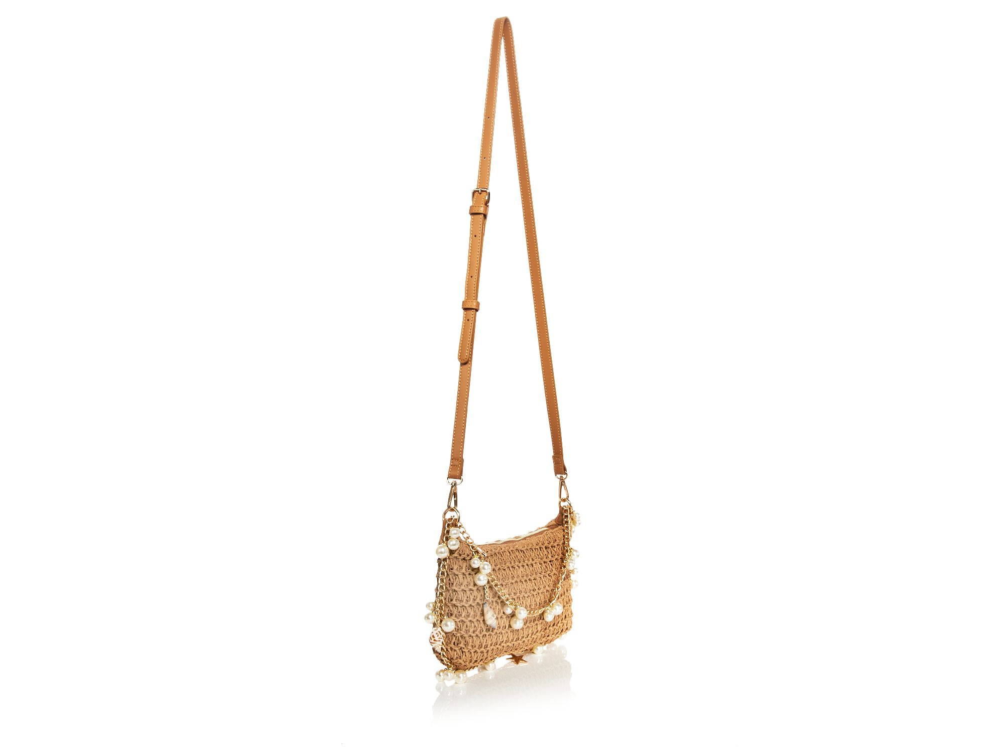 Seashell Raffia Shoulder Bag - Exclusive — Image 6