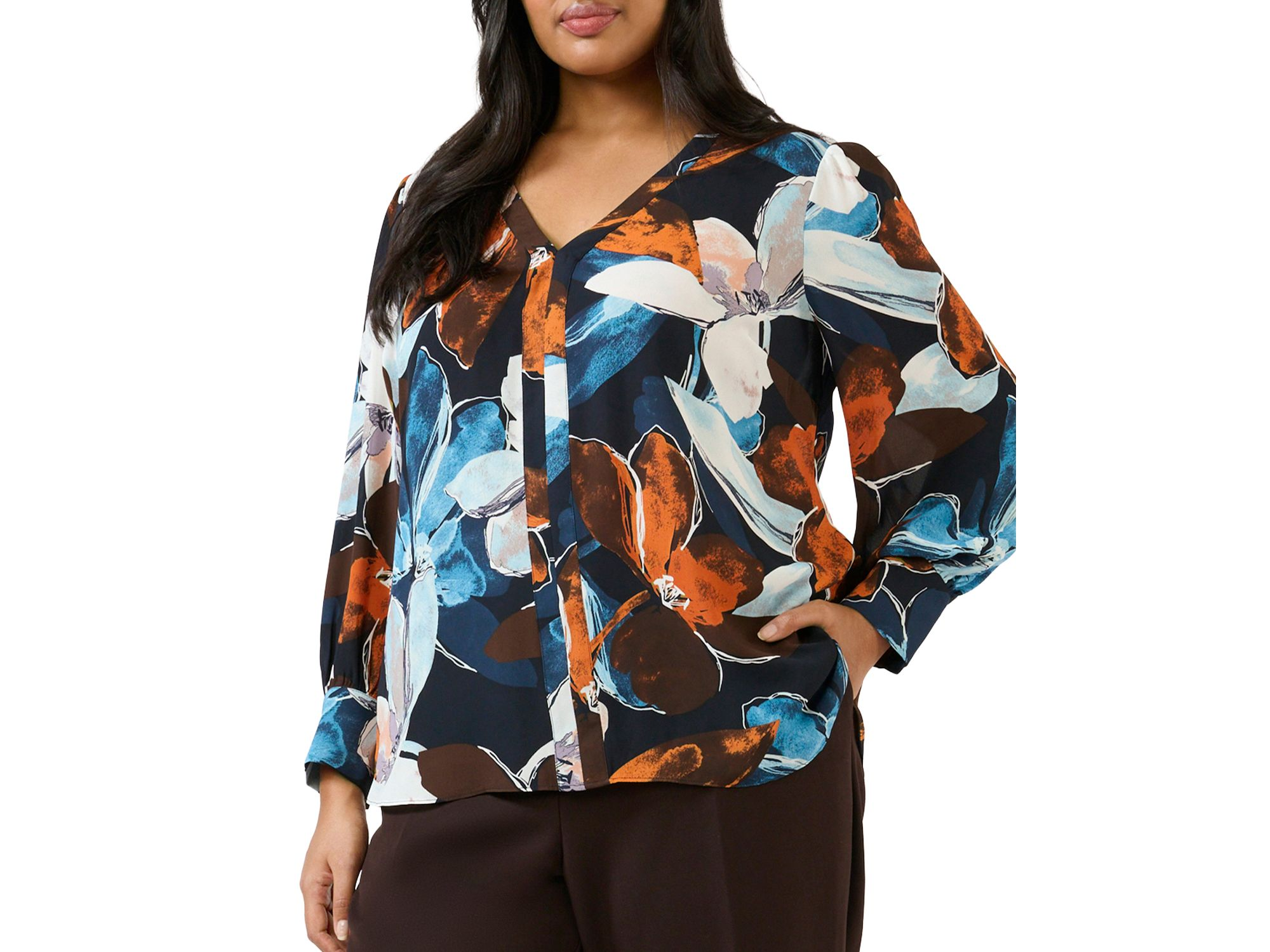 Annette V Neck Shirt — Image 4
