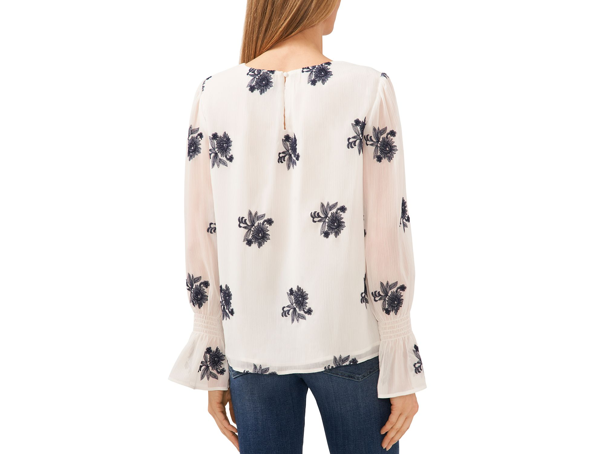 Long Sleeve Bell Cuff Top — Image 3