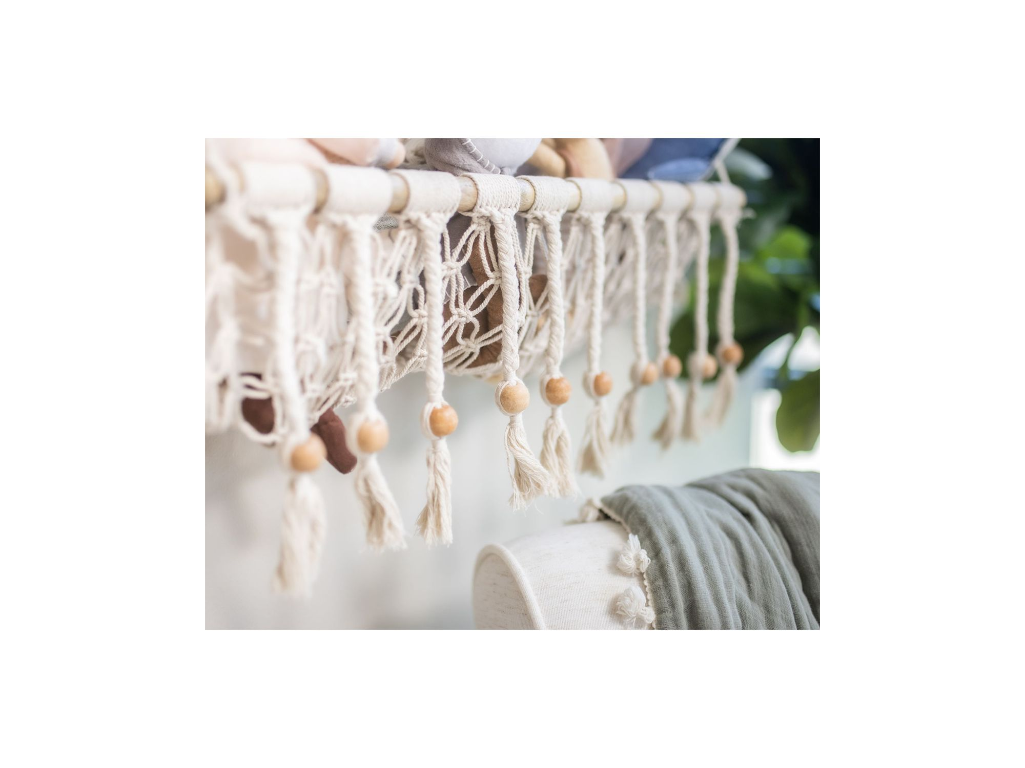 Willow Macrame Storage Wall Decor — Image 7