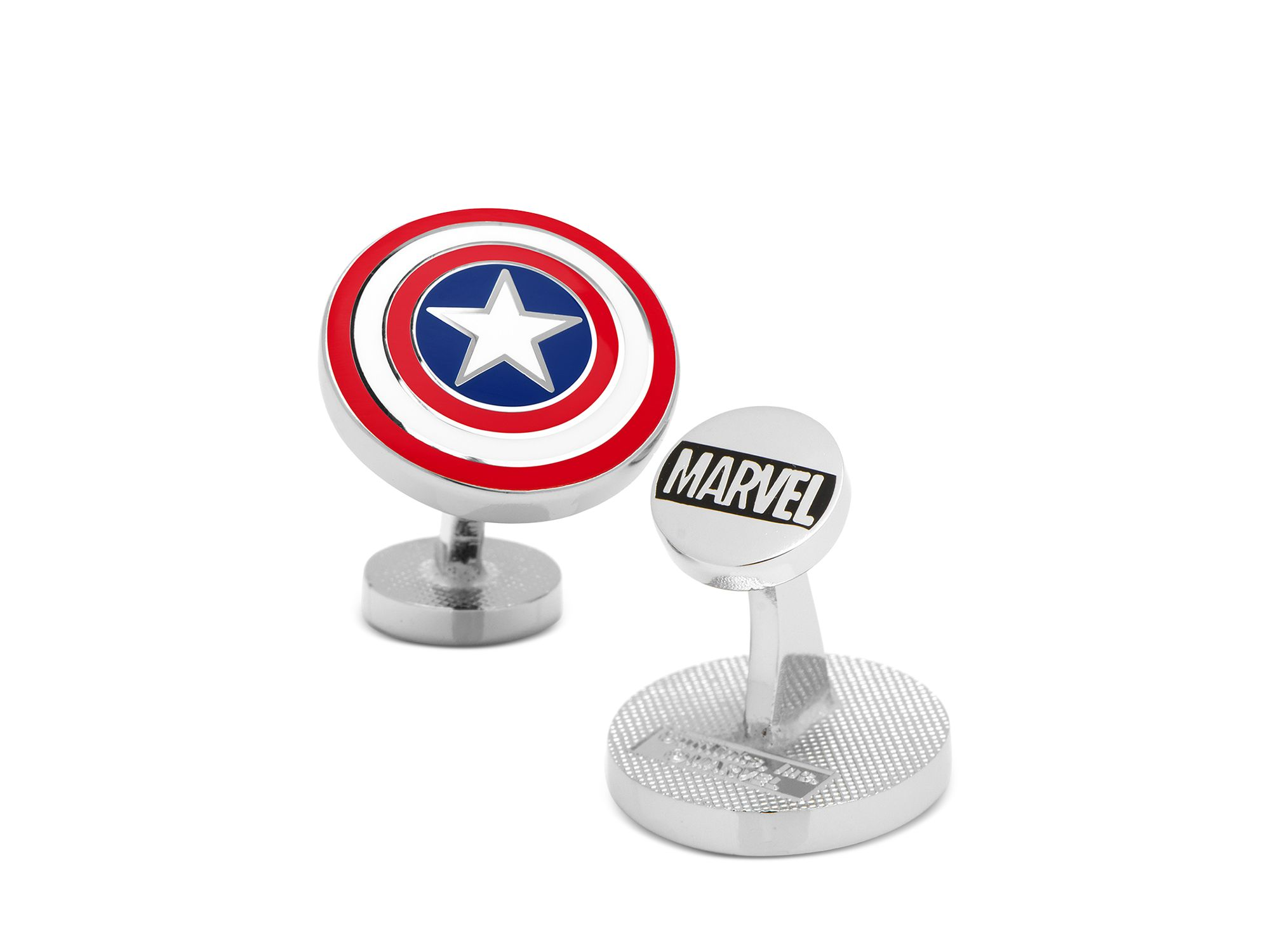 Captain America Shield Cufflinks — Image 3