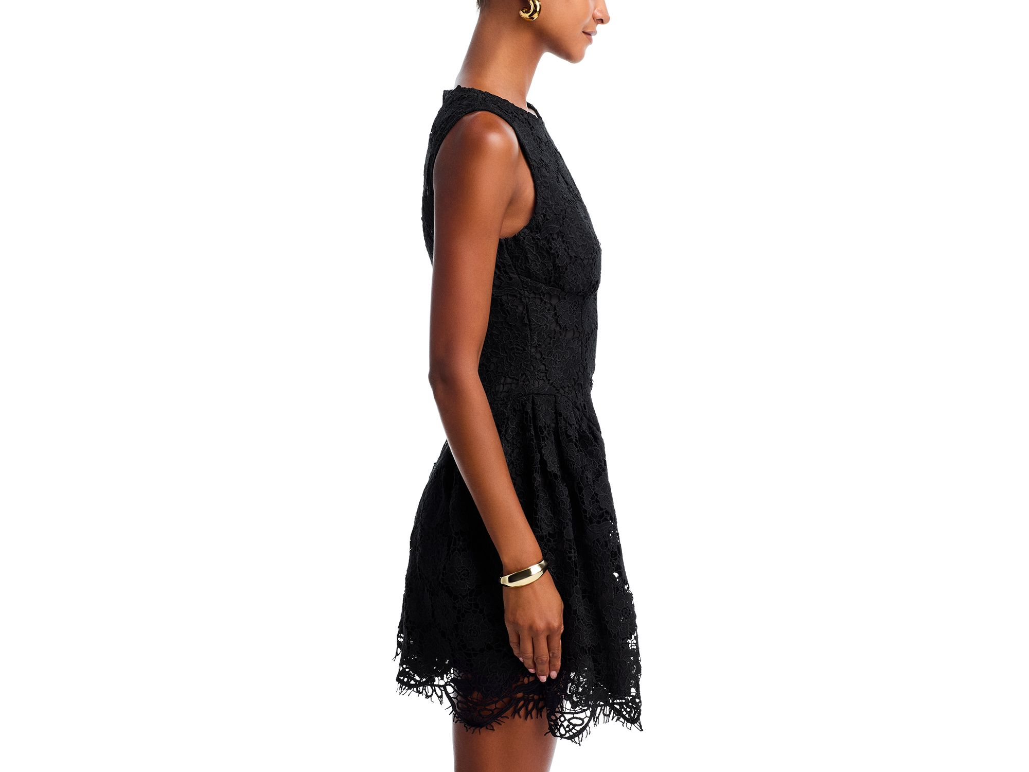 Lace Sleeveless Dress - Exclusive — Image 4