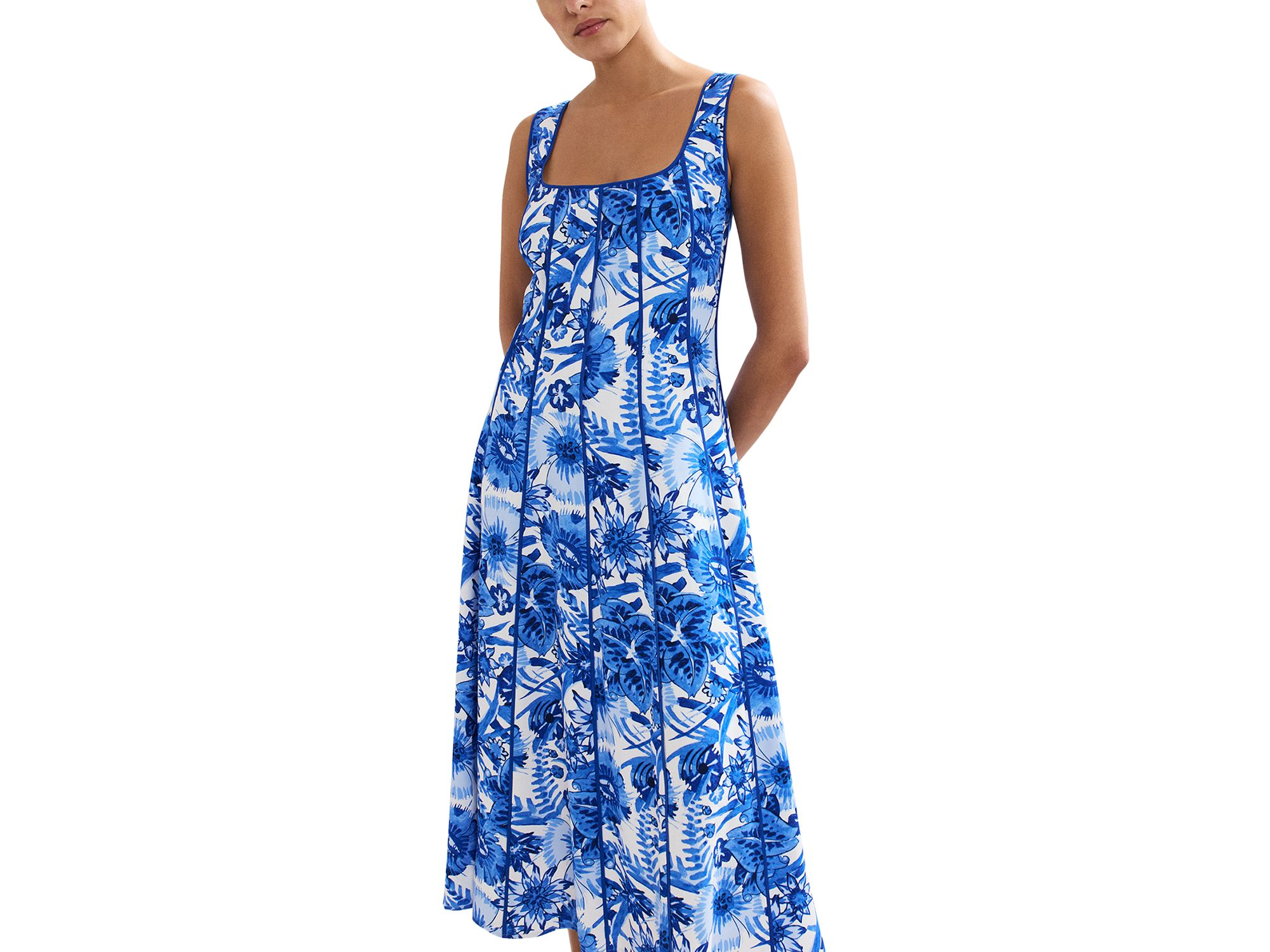 Goldie Printed Dress — Image 6