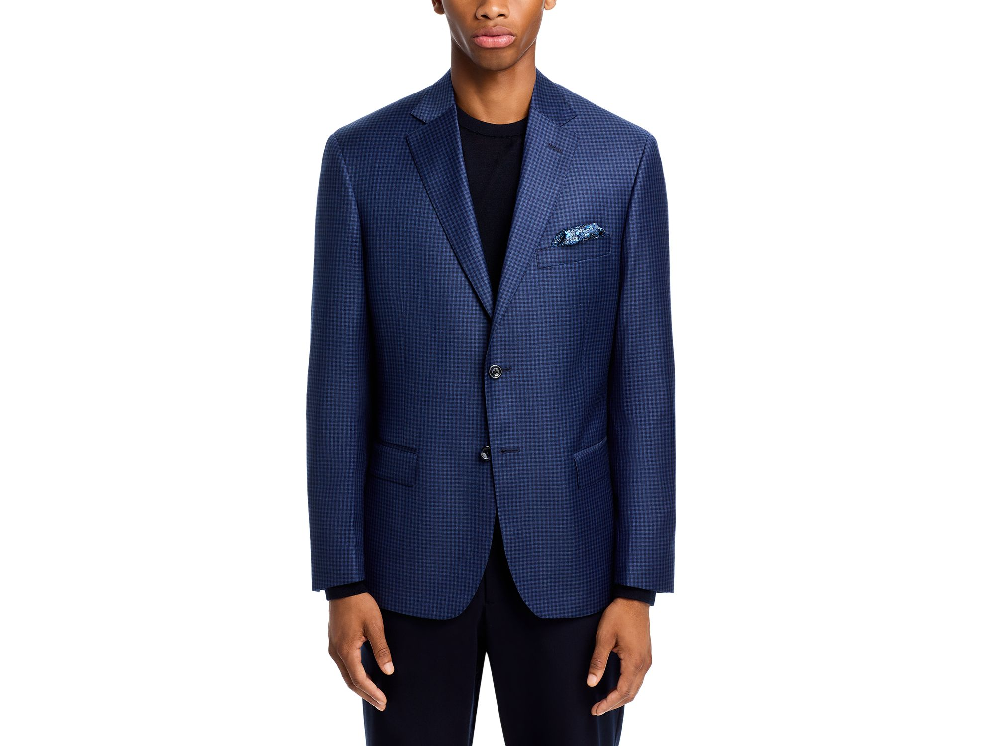 District Check Regular Fit Sport Coat - Exclusive — Image 5