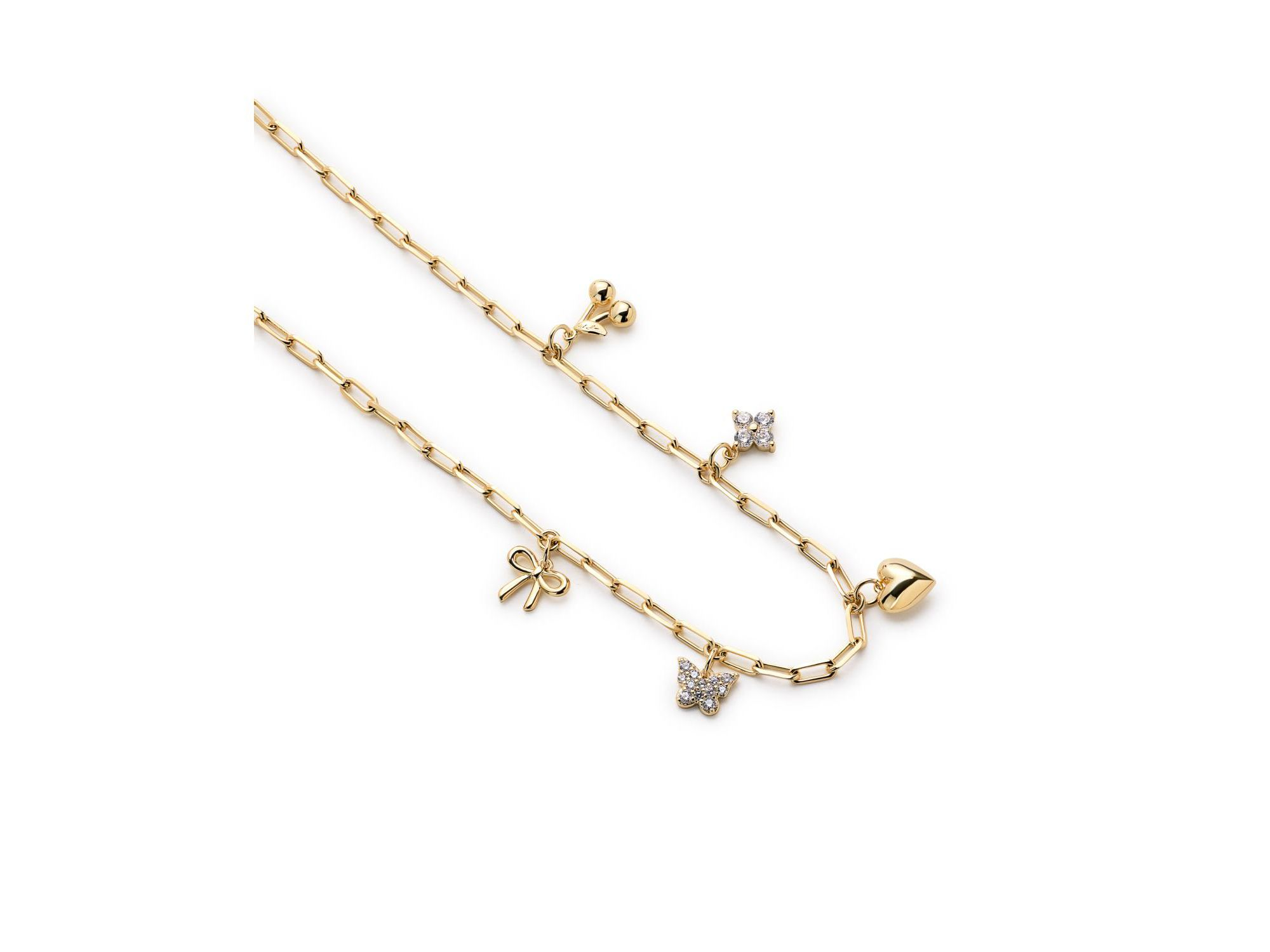 Brass Gold The Everyday Charm Necklace — Image 5
