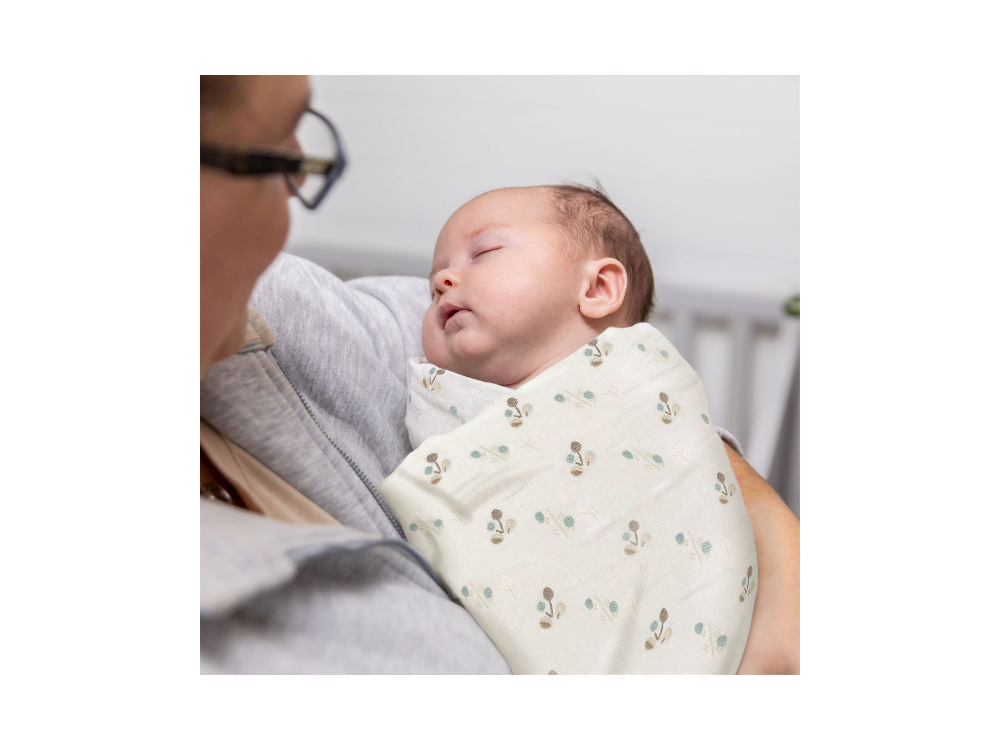 Poppy Single Swaddle Blanket — Image 3