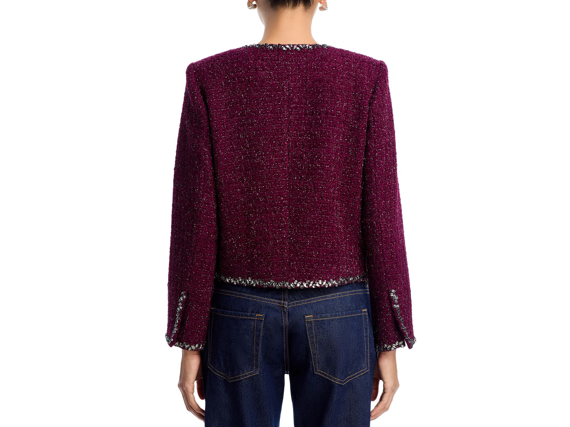 Embellished Tweed Jacket - Exclusive — Image 3