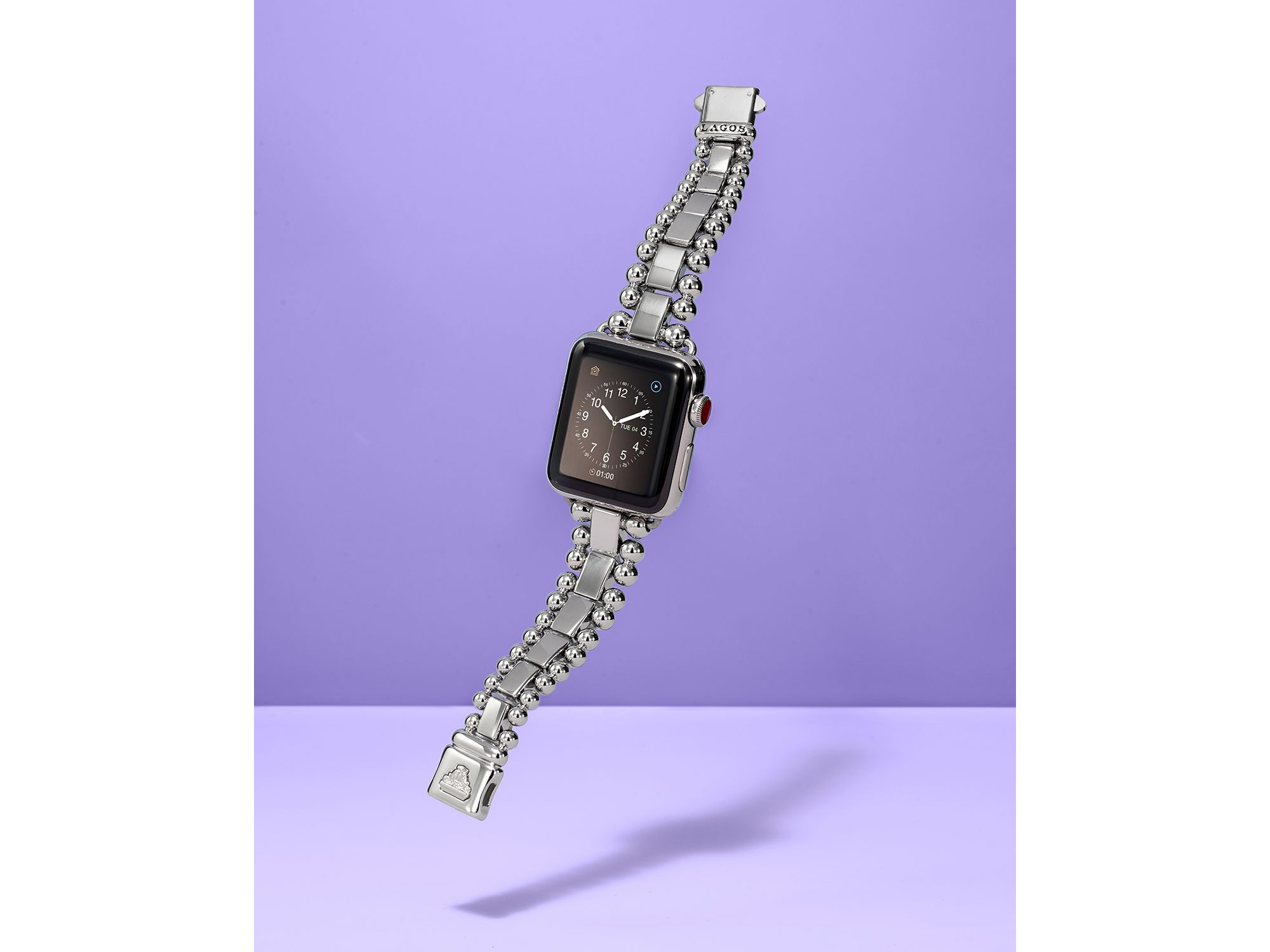 Smart Caviar Stainless Steel Apple™ Watch Bracelet, 38-44mm — Image 7