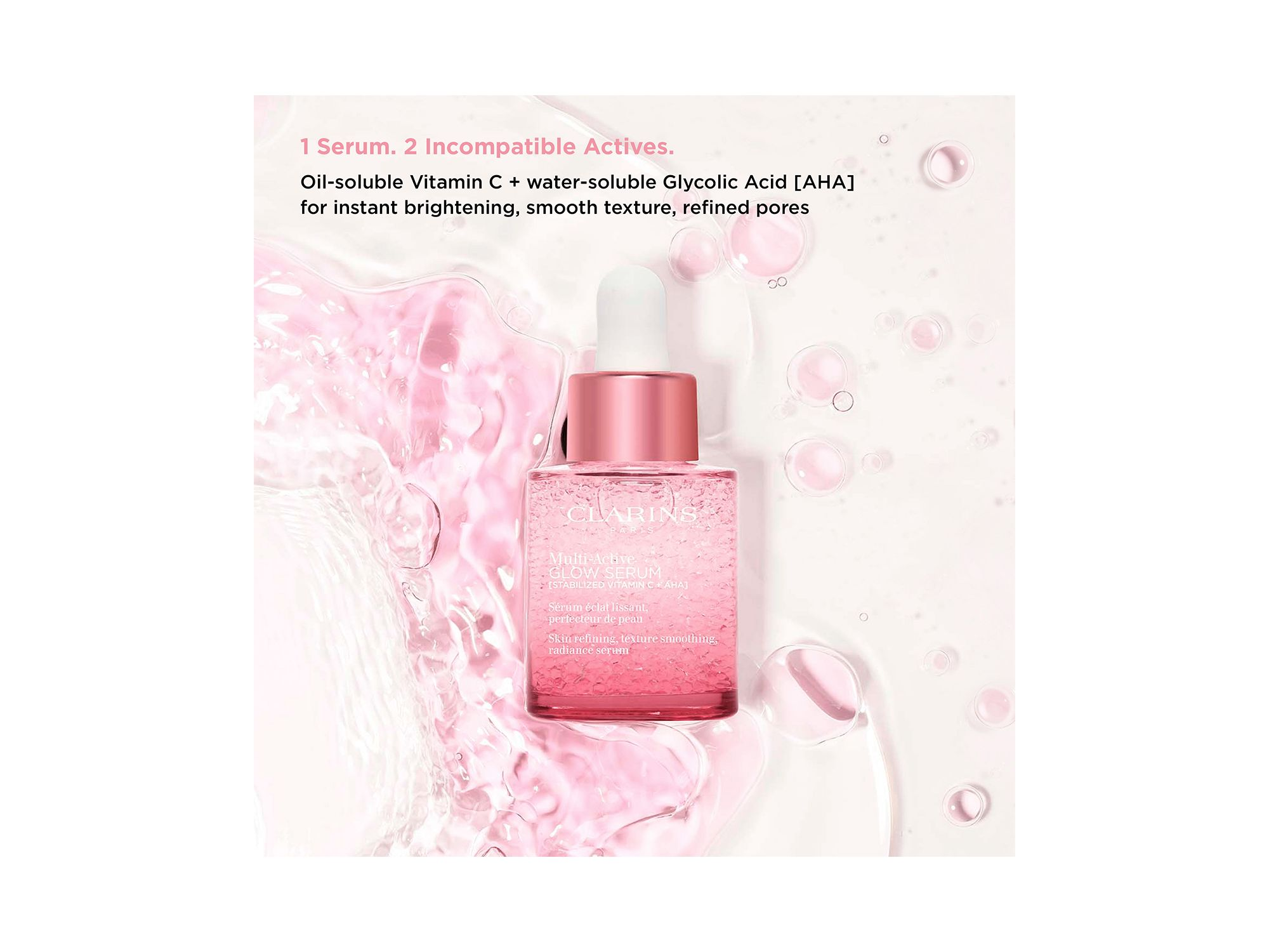 Multi Active Brightening Glow Serum with Vitamin C + AHA 1 oz. — Image 8