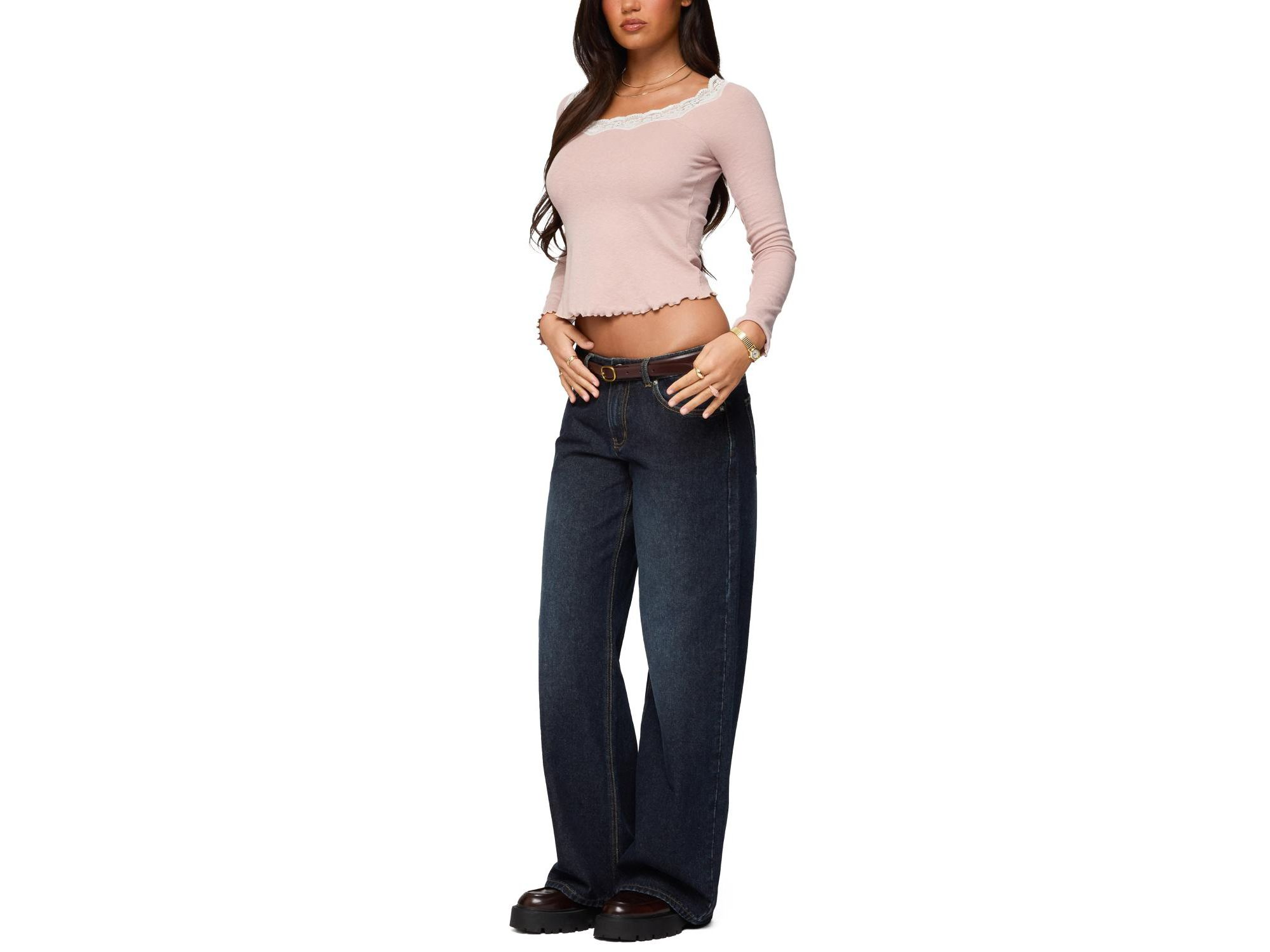 Emmery Lacey Boat Neck Top — Image 5