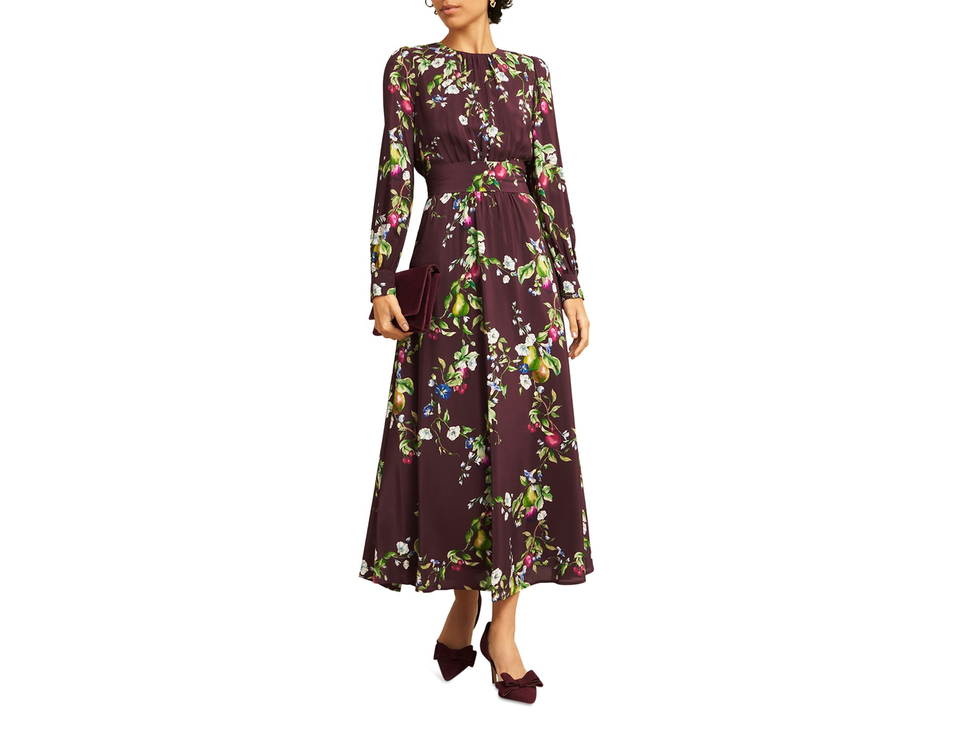 September Limited Collection Iford Silk Dress — Image 6