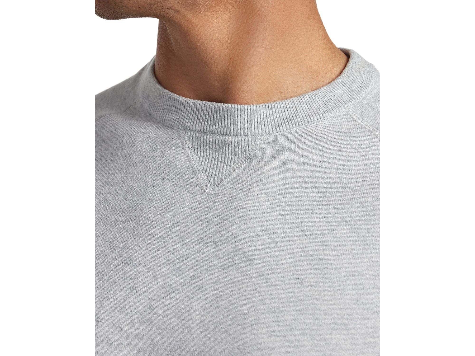 South Point Cotton Silk Crewneck Sweater — Image 3
