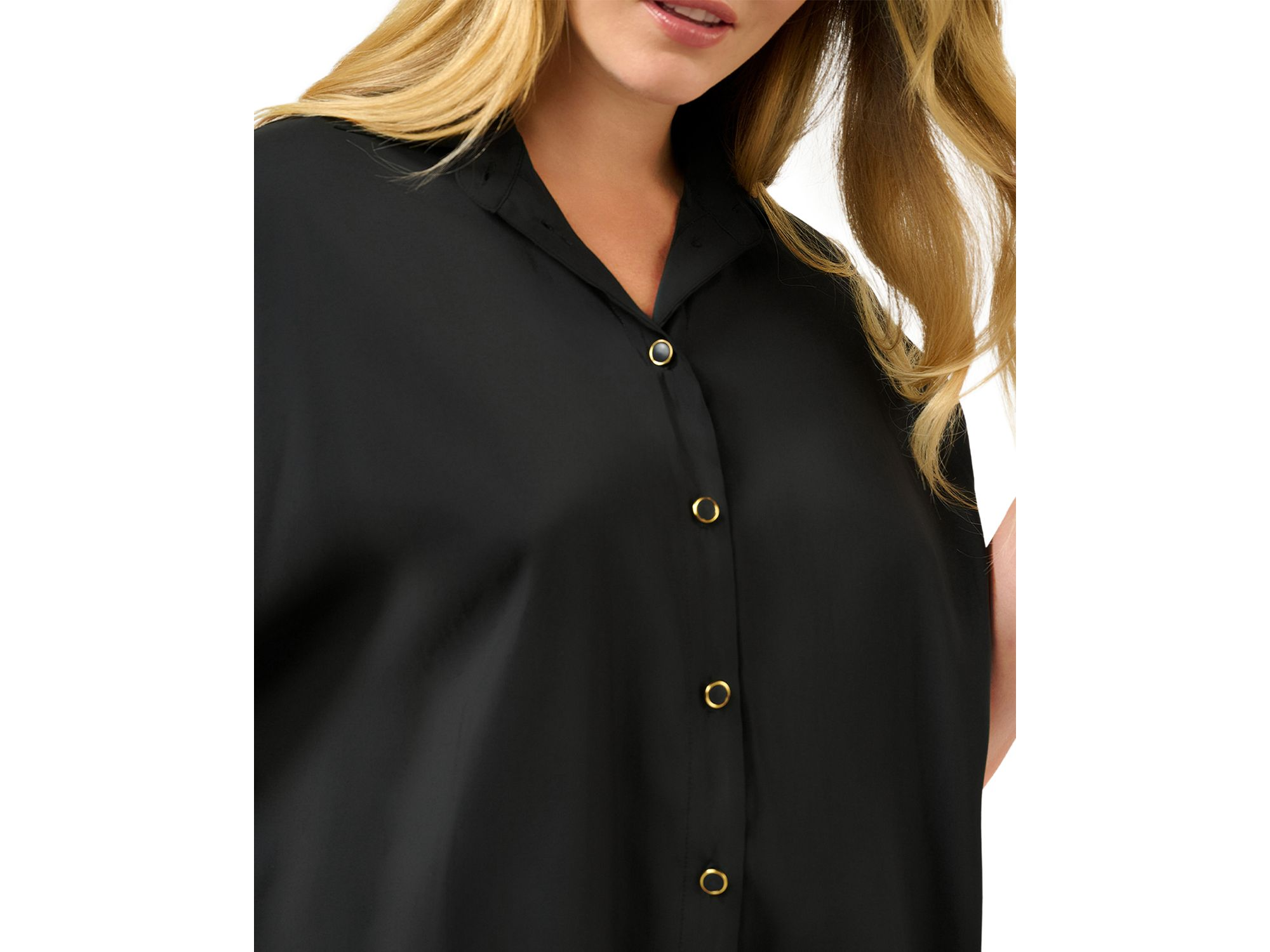 Plus Lela Button Front Top — Image 3
