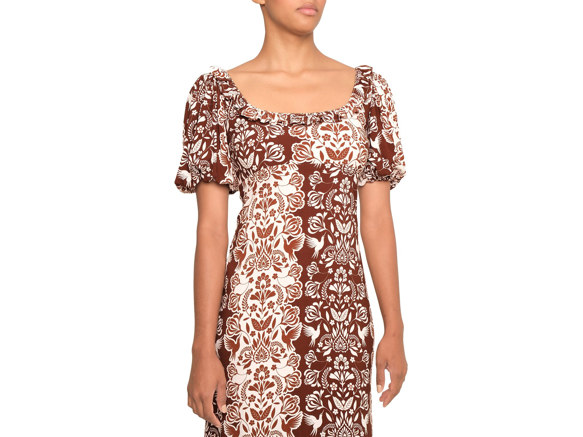 The Signal Puffed Sleeve Dress — Image 3