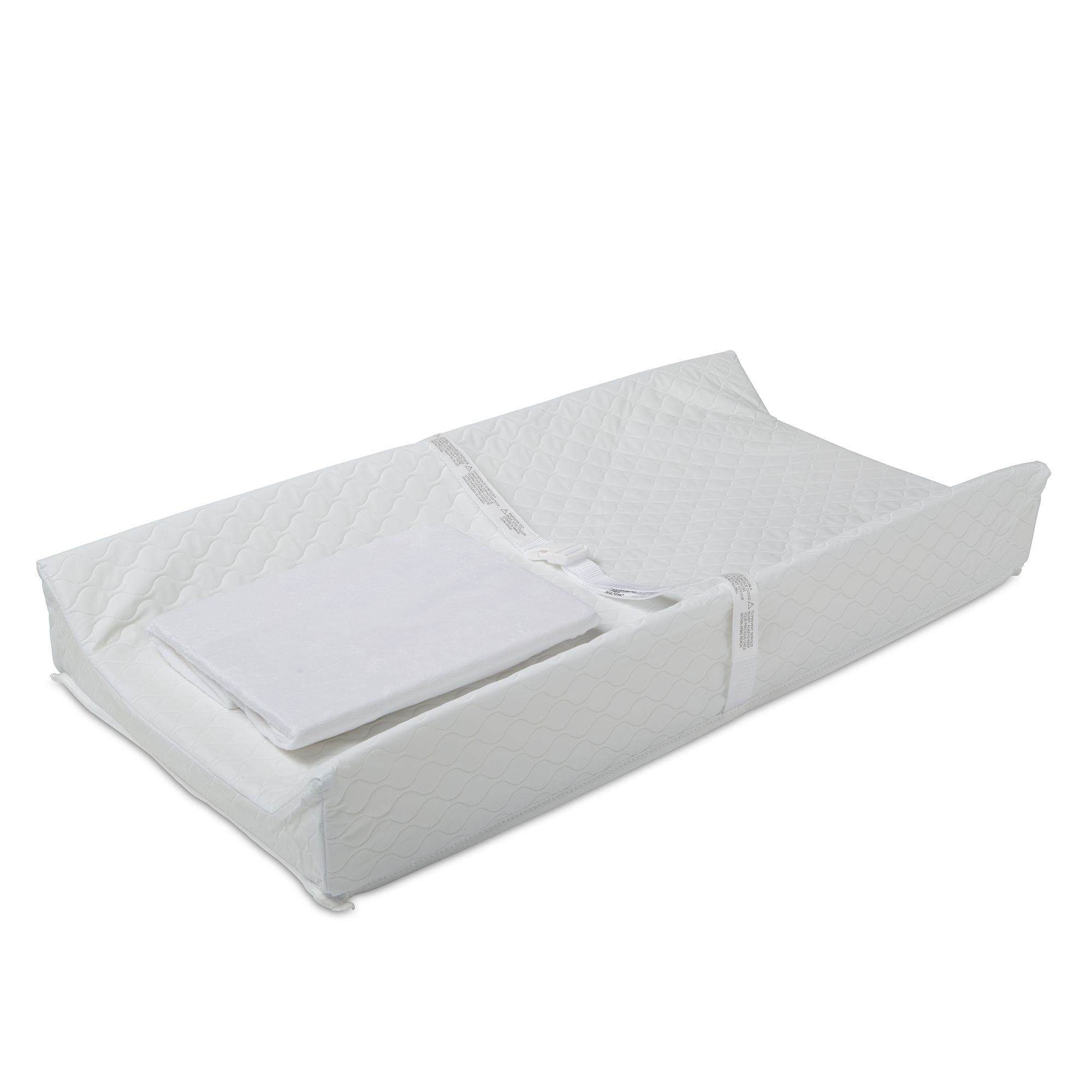ComforPedic Contoured Crib & Toddler Changing Pad with Plush Cover — Image 5