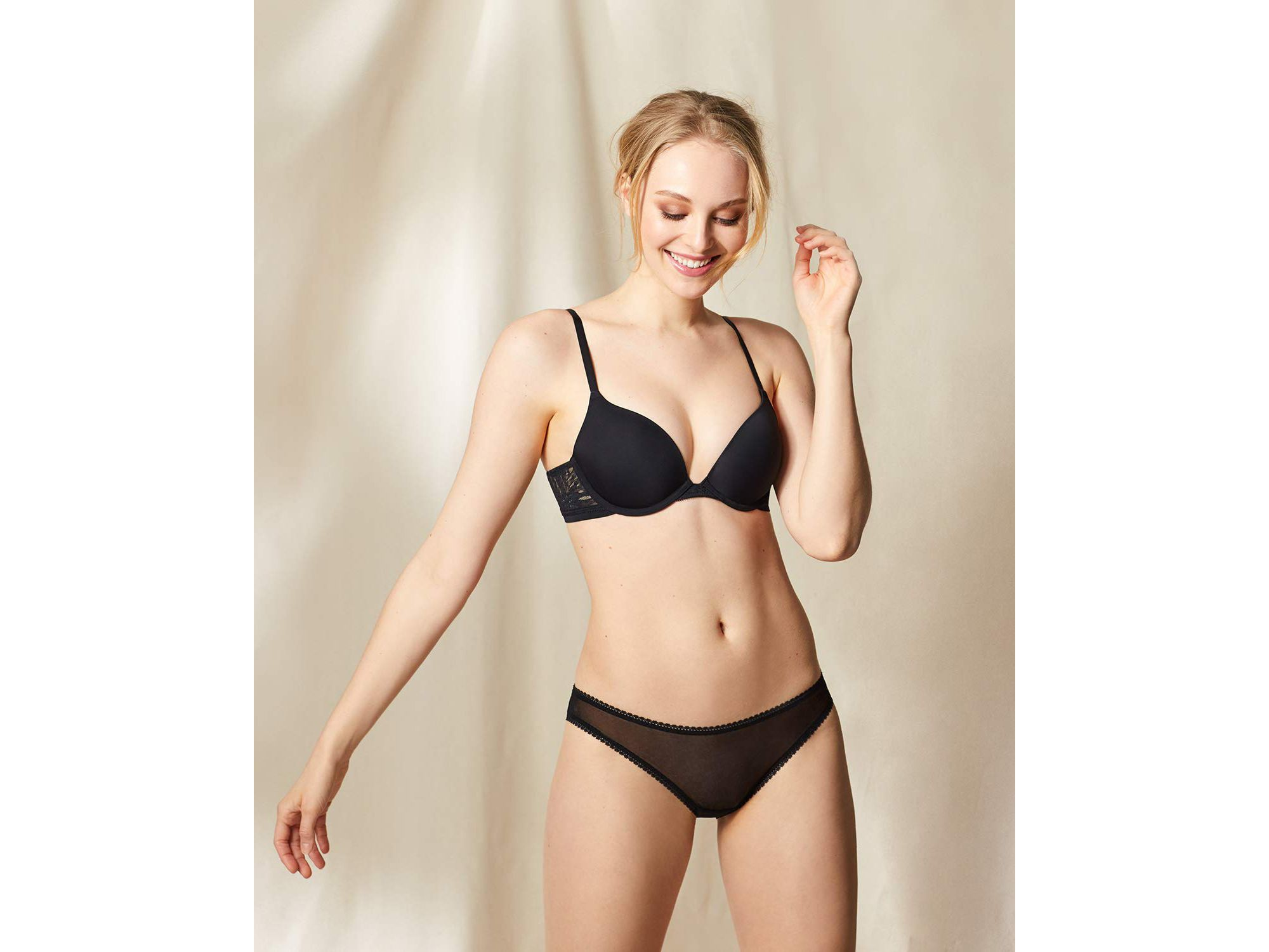 Sleek Micro Push-Up Bra — Image 5