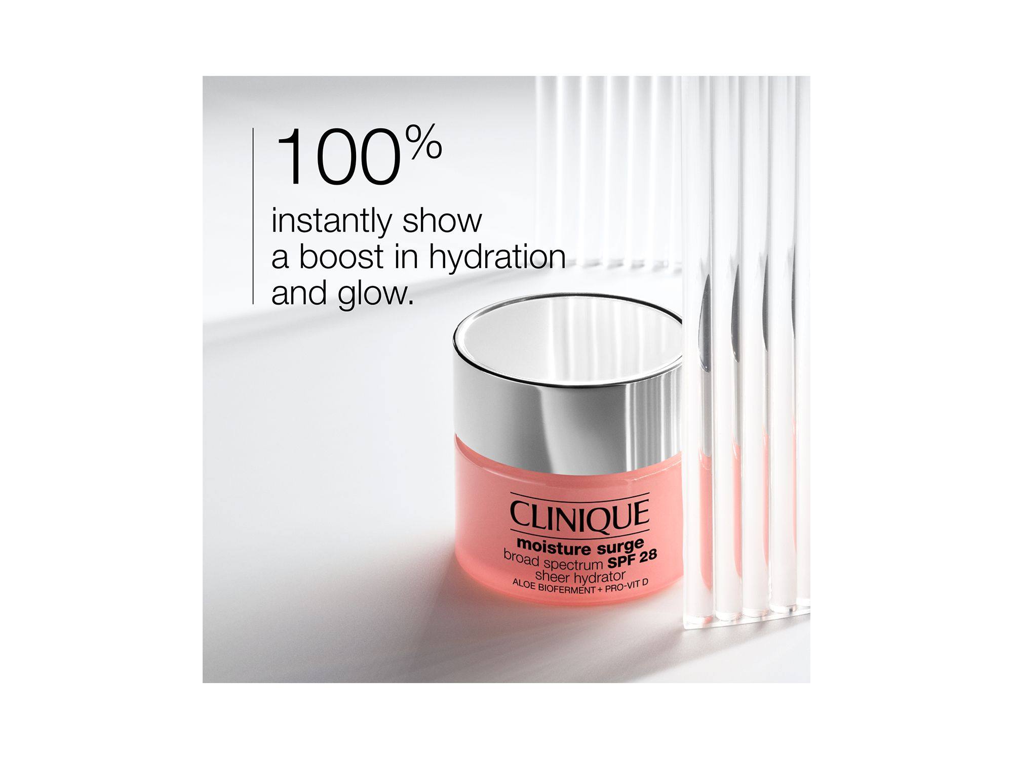 Moisture Surge Broad Spectrum SPF 28 Sheer Hydrator Moisturizer — Image 4