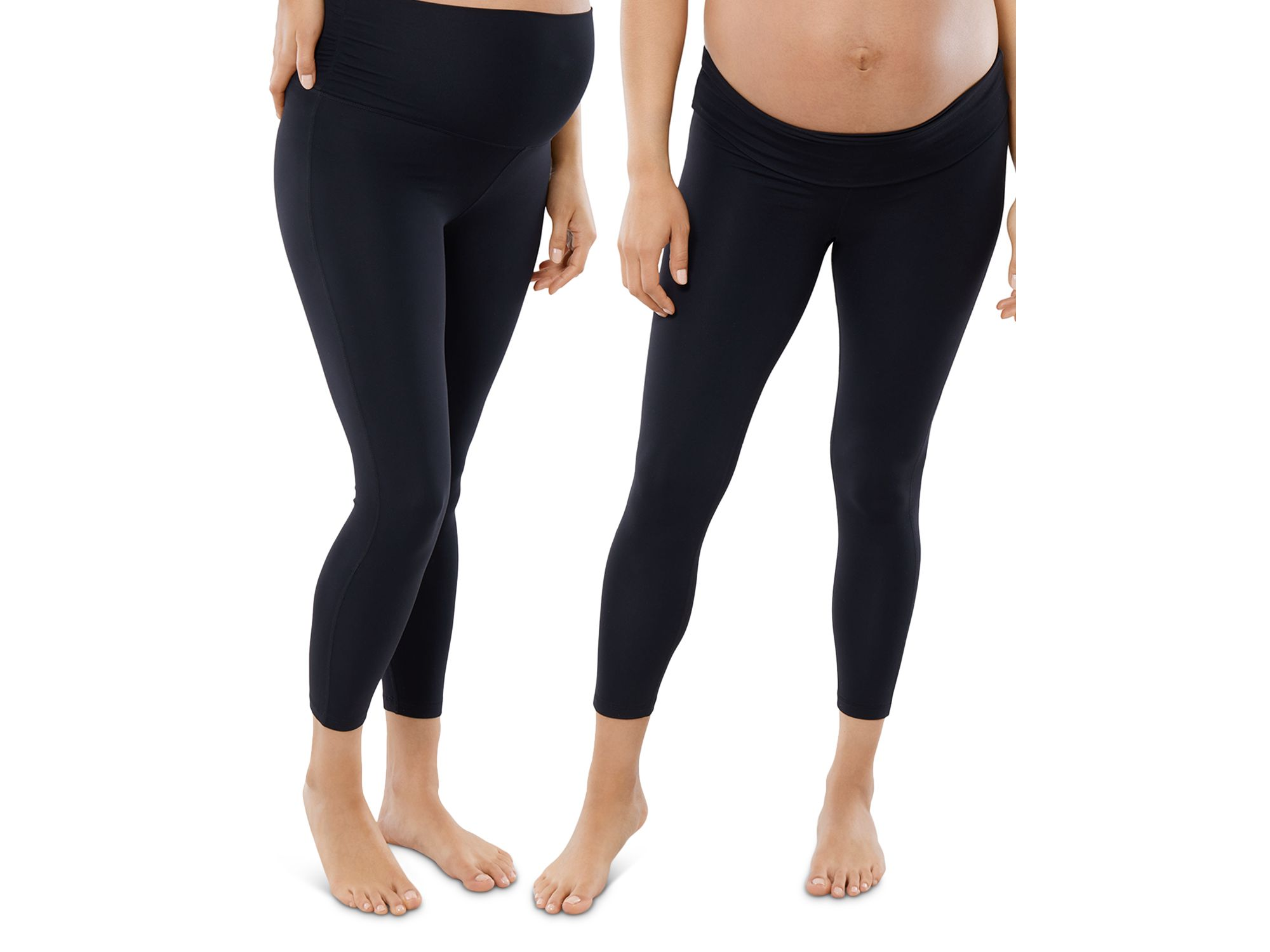 Fold-Down Active Leggings, Set of 2 — Image 5