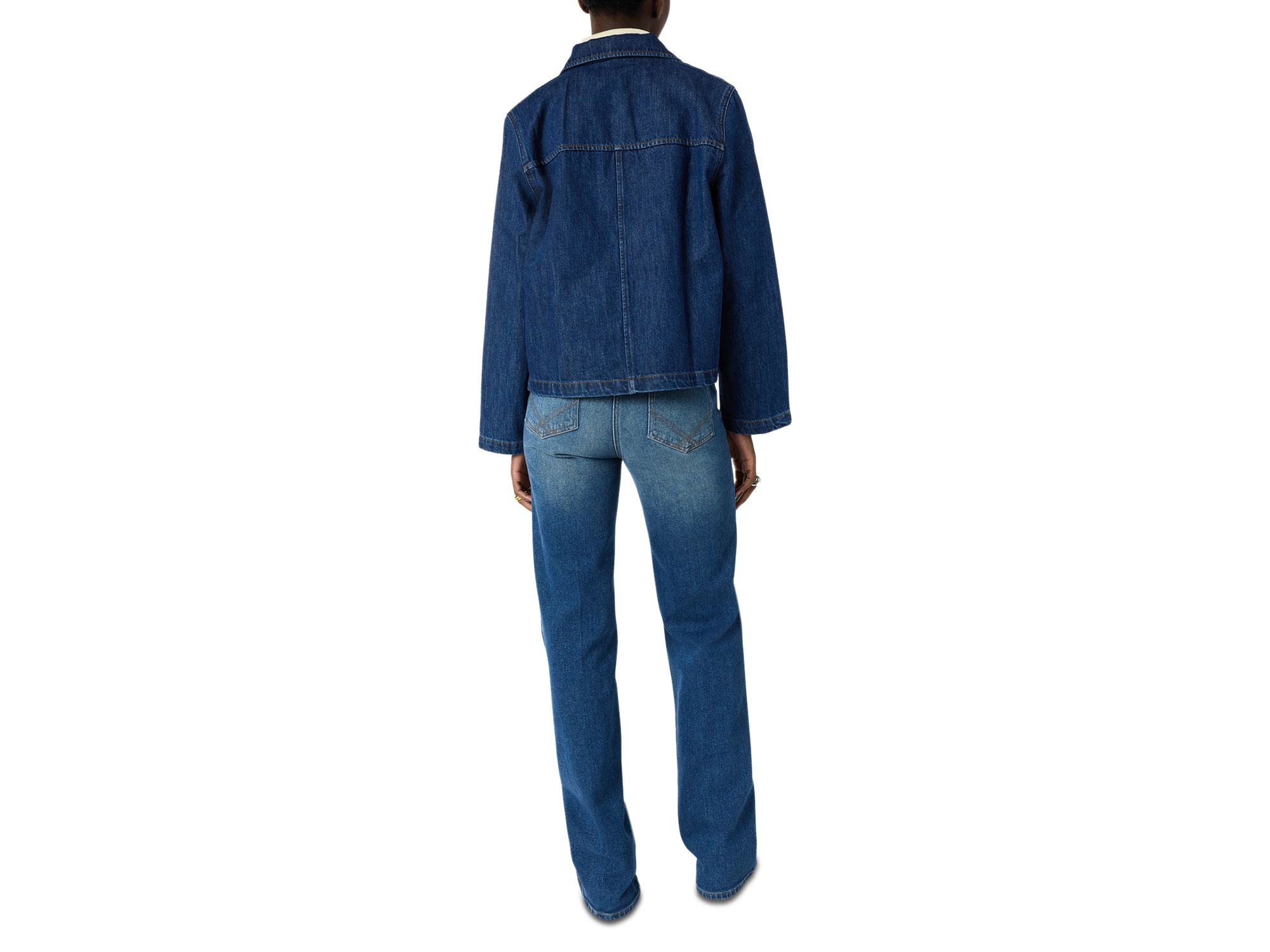 Taina Denim Buttoned Jacket — Image 10