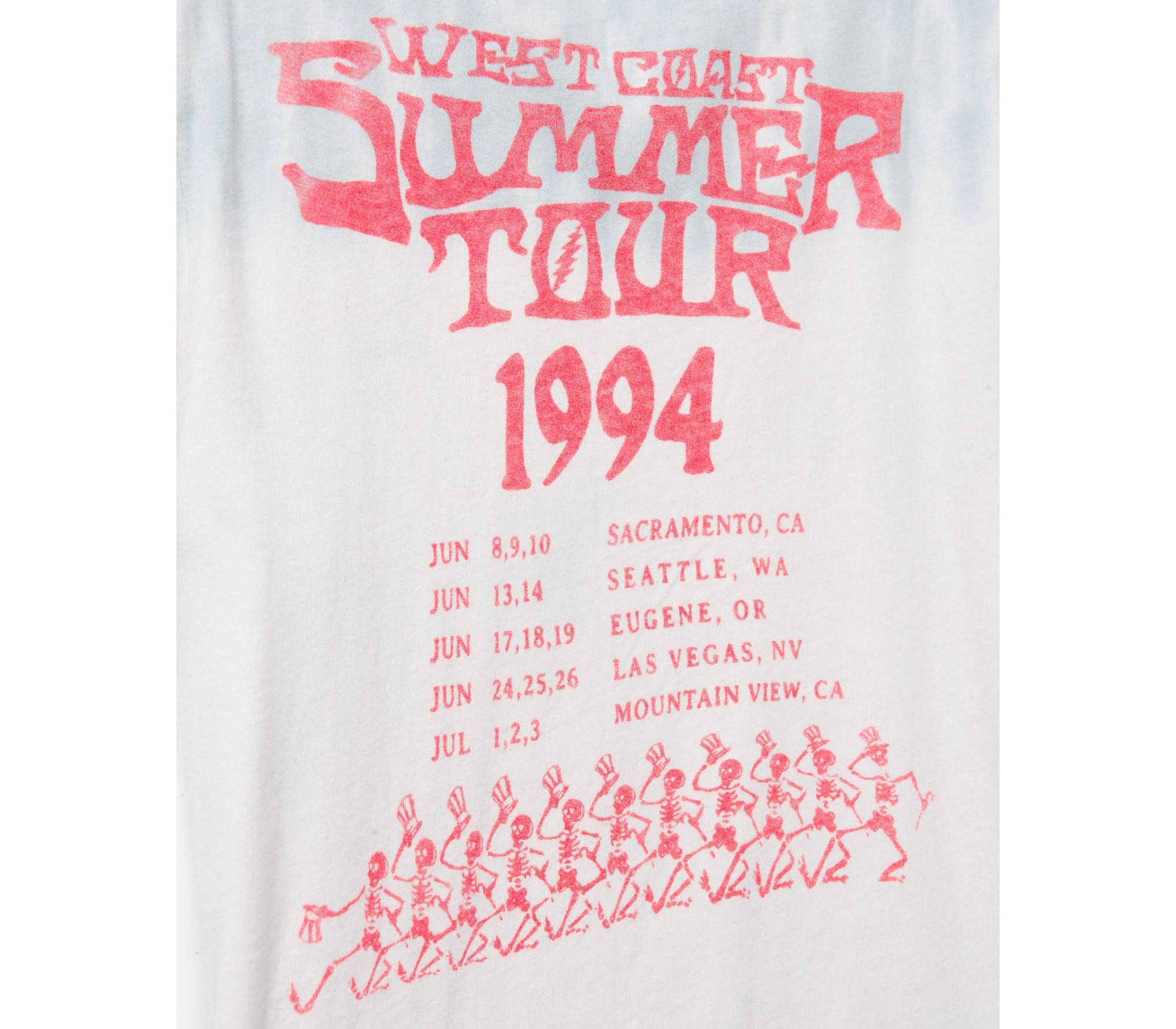 Unisex Grateful Dead Summer Tour 1994 Vintage Tee — Image 5