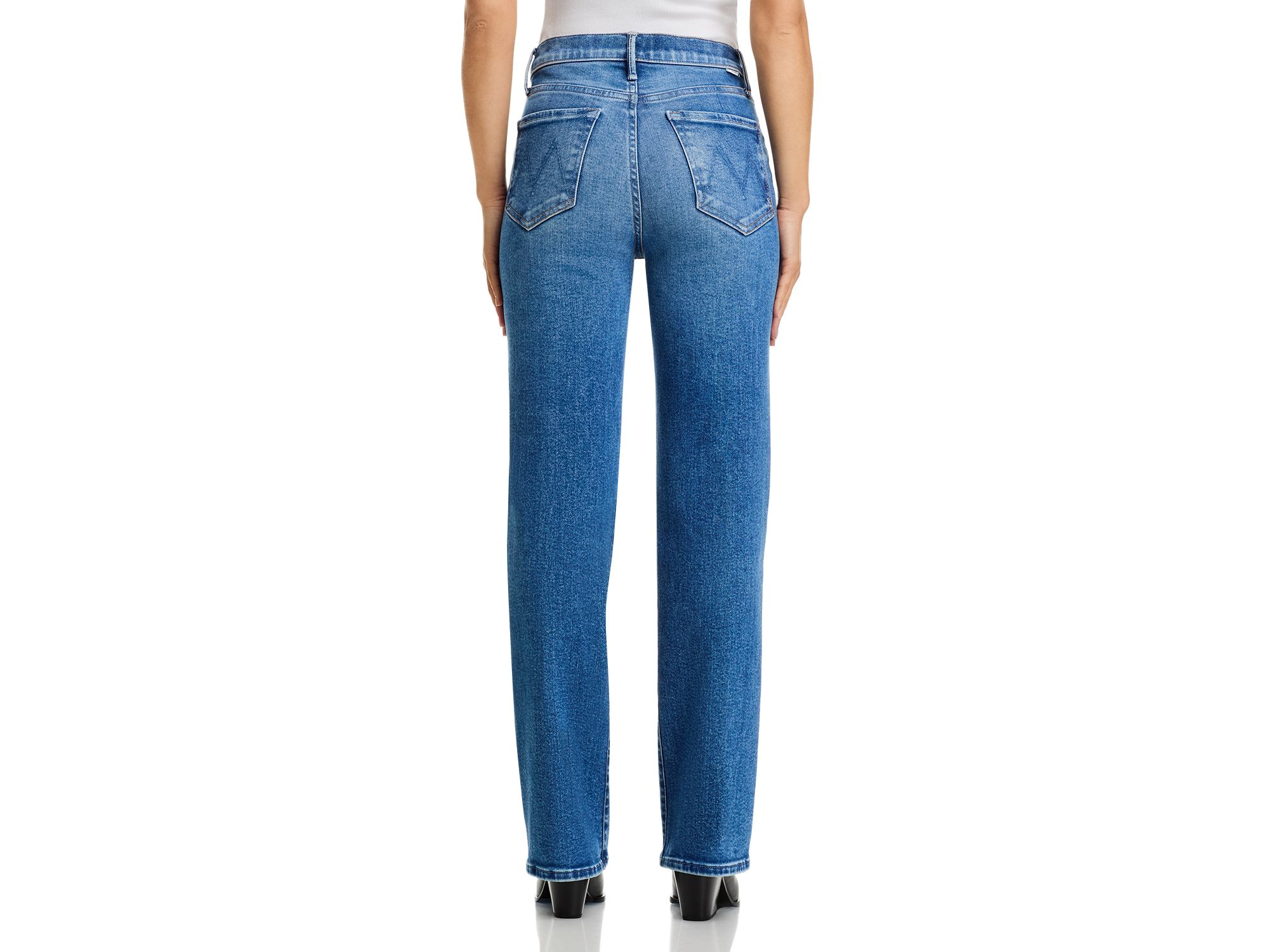 Lil Kick It High Rise Jeans in Bitchn — Image 3